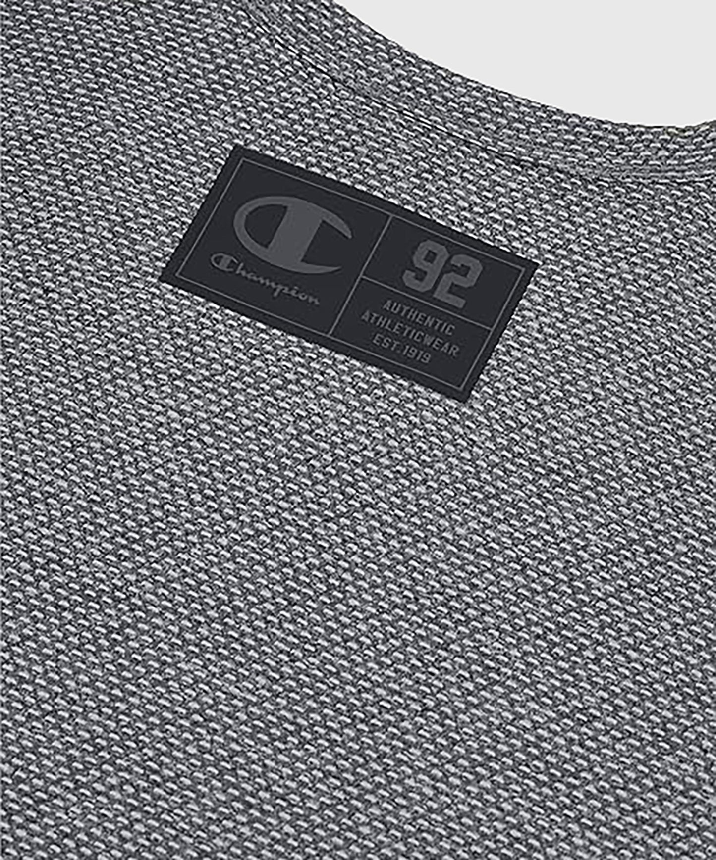 T-Shirt De Sport Champion En Mesh Avec Logo C - Gris Chiné