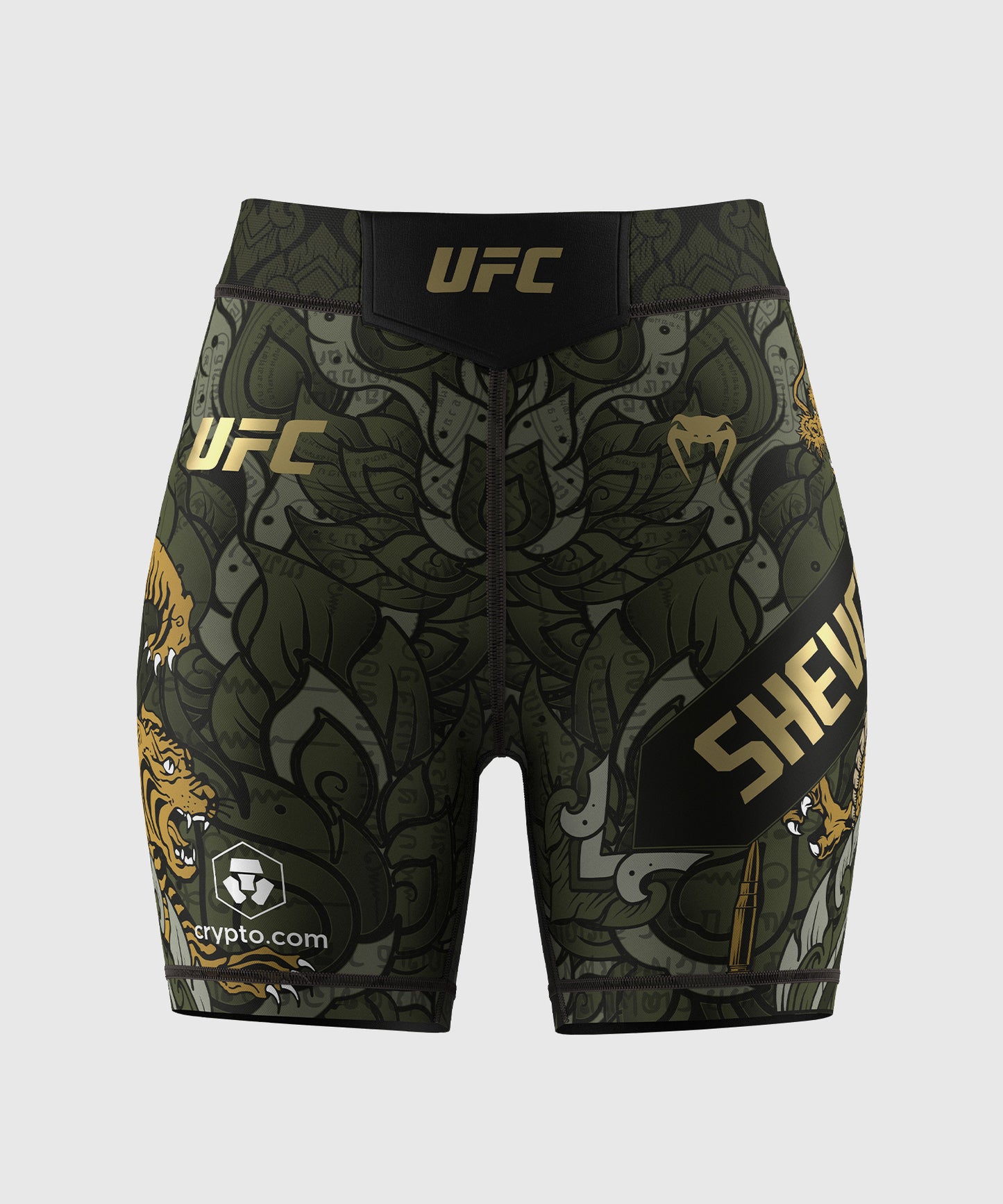 Women’s UFC Unrivaled by Venum Green Valentina Shevchenko Vale Tudo Short