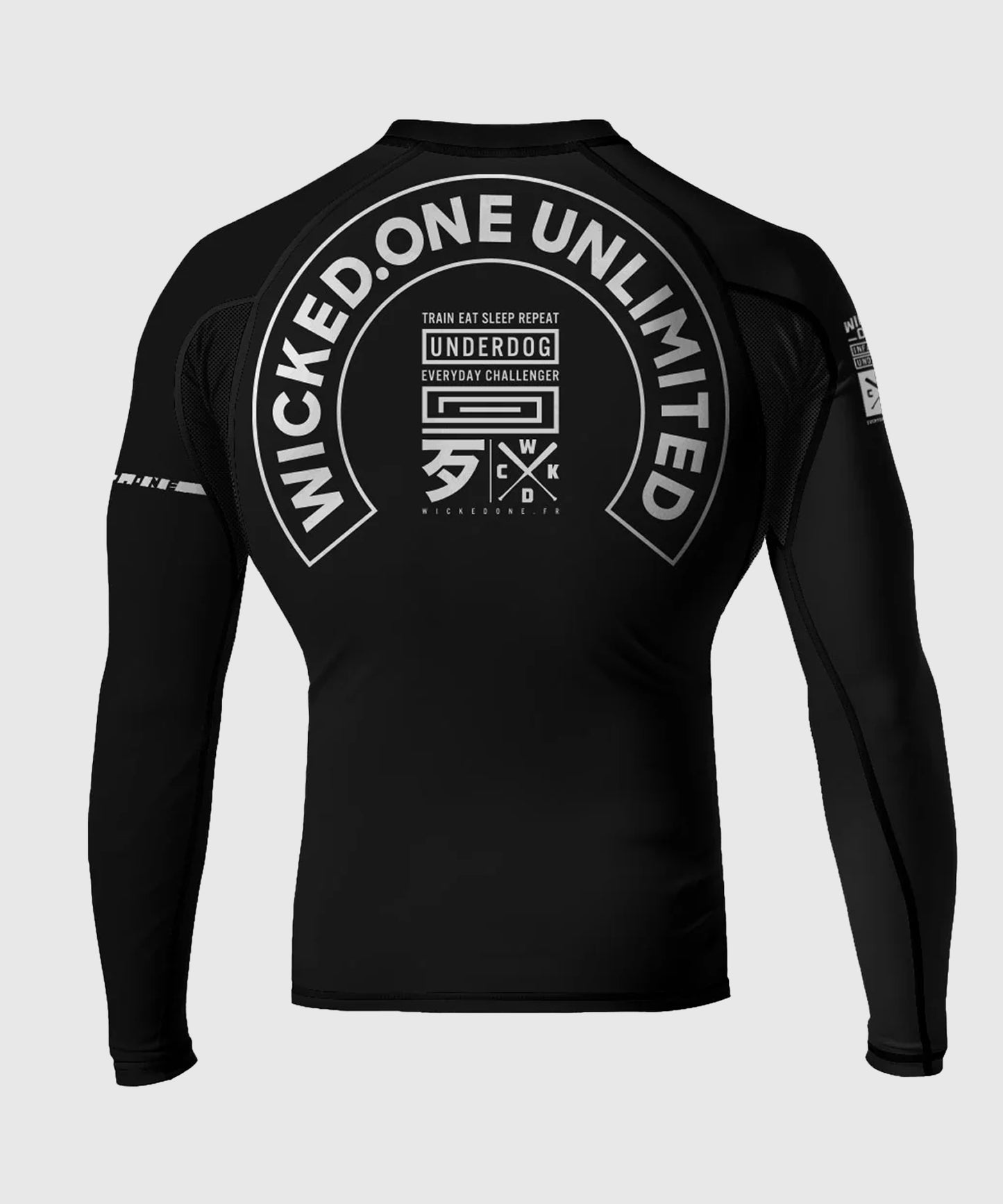 Rashguard À Manches Longues Wicked One Track - Noir