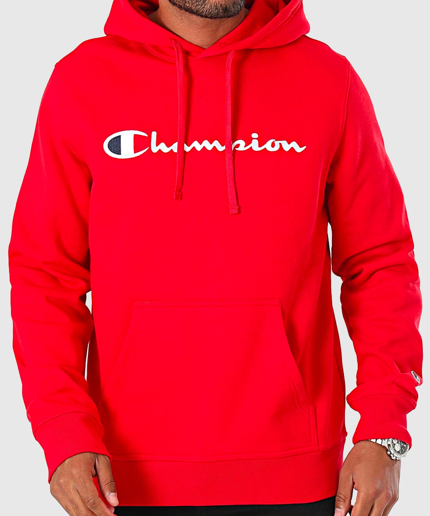 Champion Sweatshirt Rote Champion Jacke Kapuzen-Sweatshirt