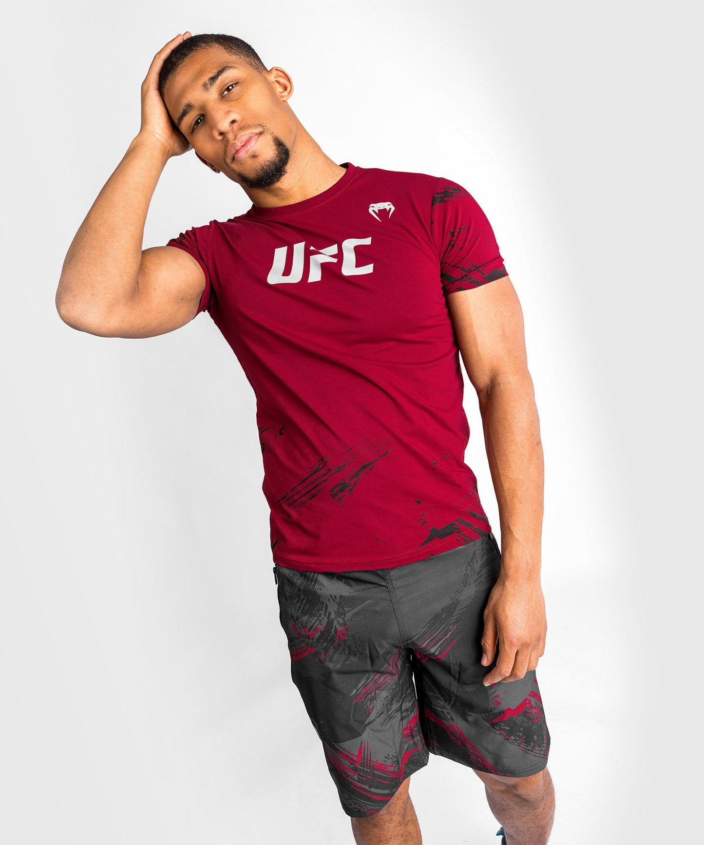 UFC T-Shirt Venum Authentic Fight Week 2.0 - Short Sleeve - Red