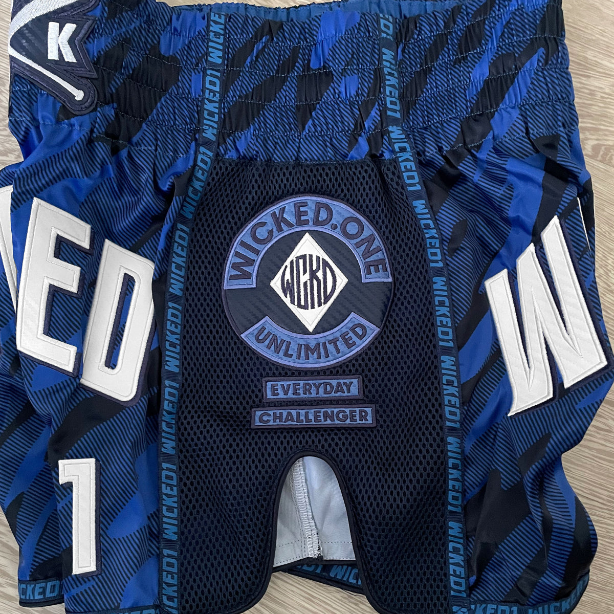 Short de Muay Thai Wicked One Offensive - Bleu