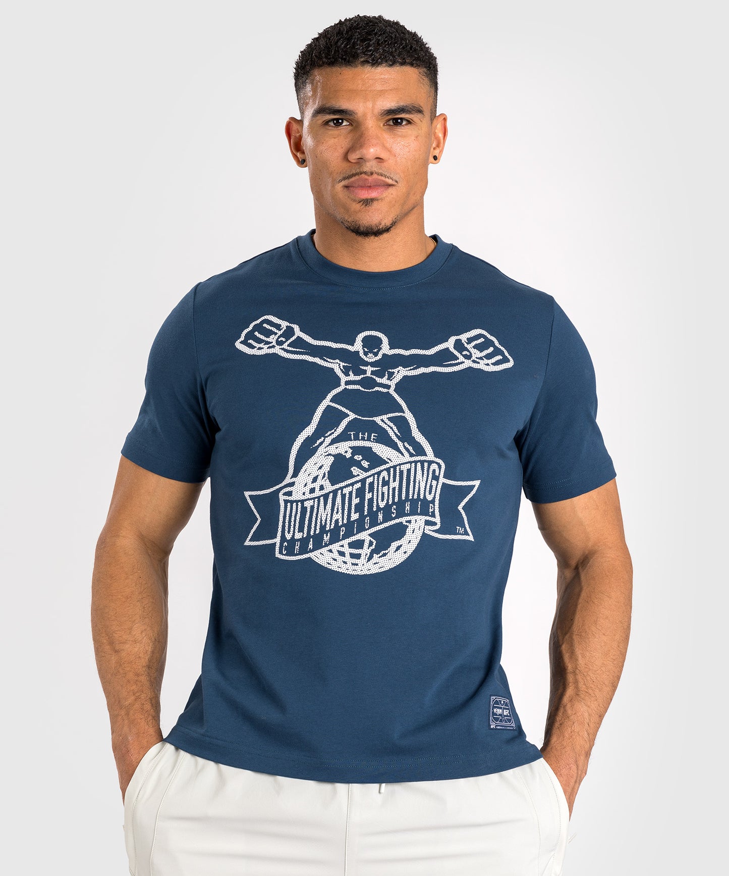 T-Shirt UFC by Venum Ulti-Man - Bleu marine/Blanc