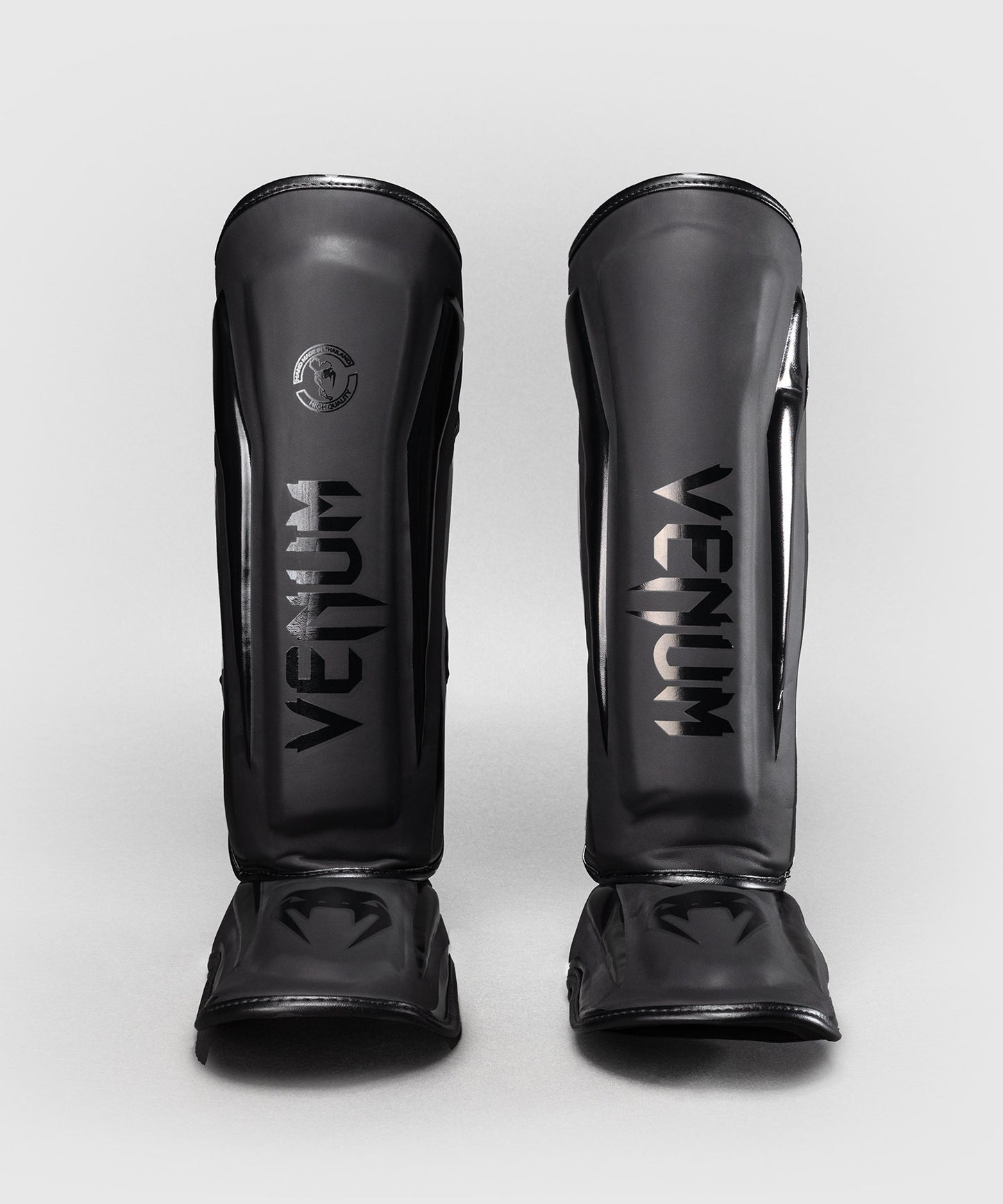Venum Elite Standup Shin Guards - Matt/Schwarz