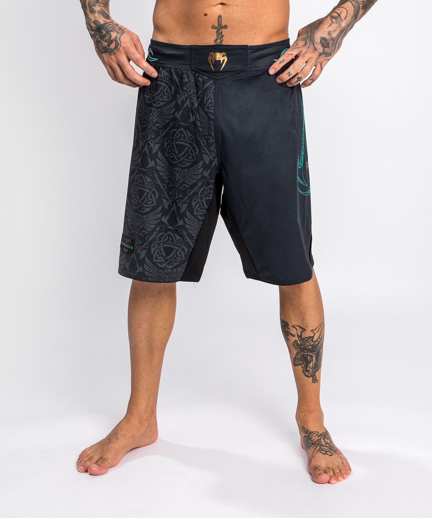 Pantaloncini da combattimento ricaricati di Venum Assassin's Creed - neri