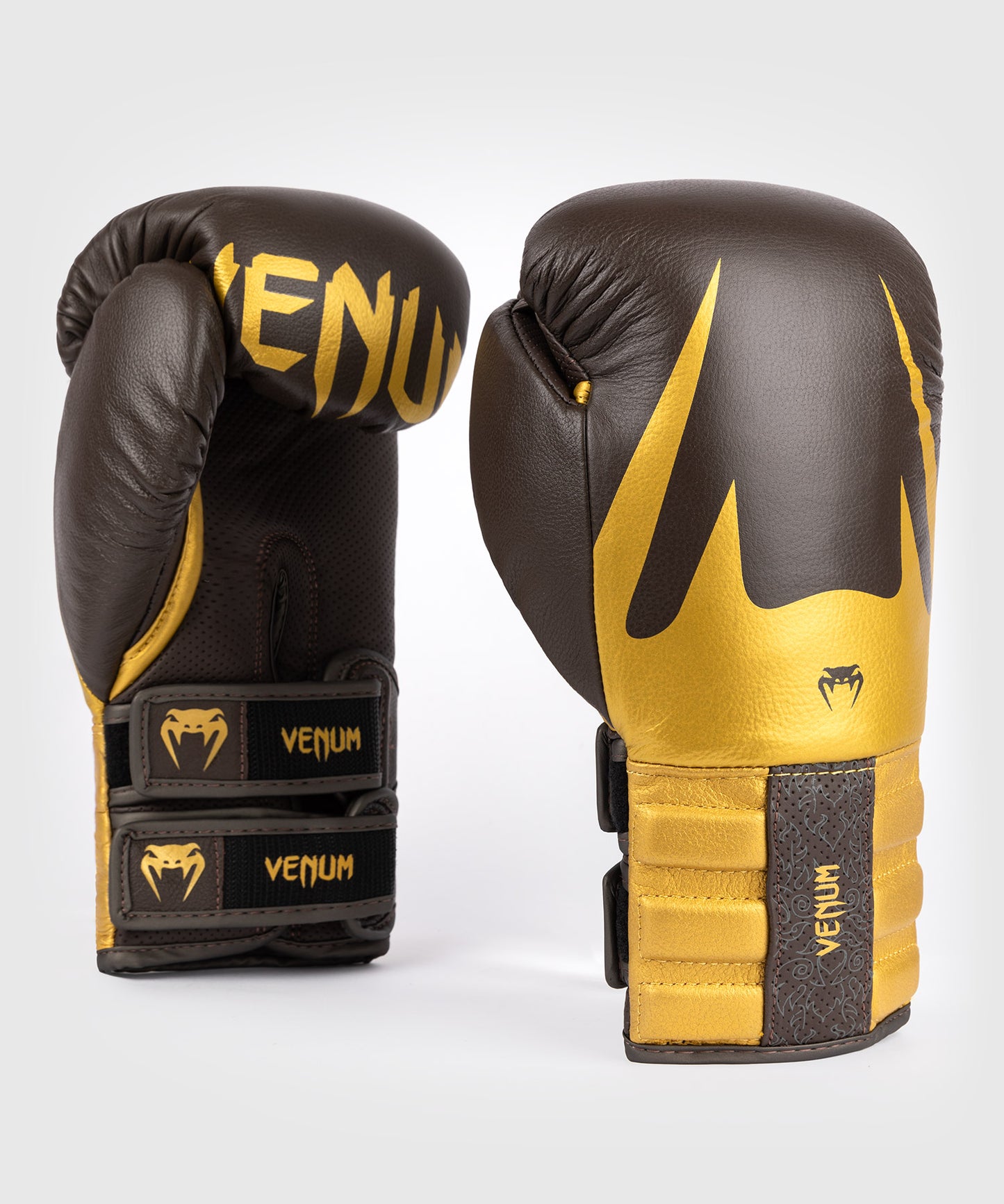 Venum Reverso Boxhandschuhe - Schokolade/Gold