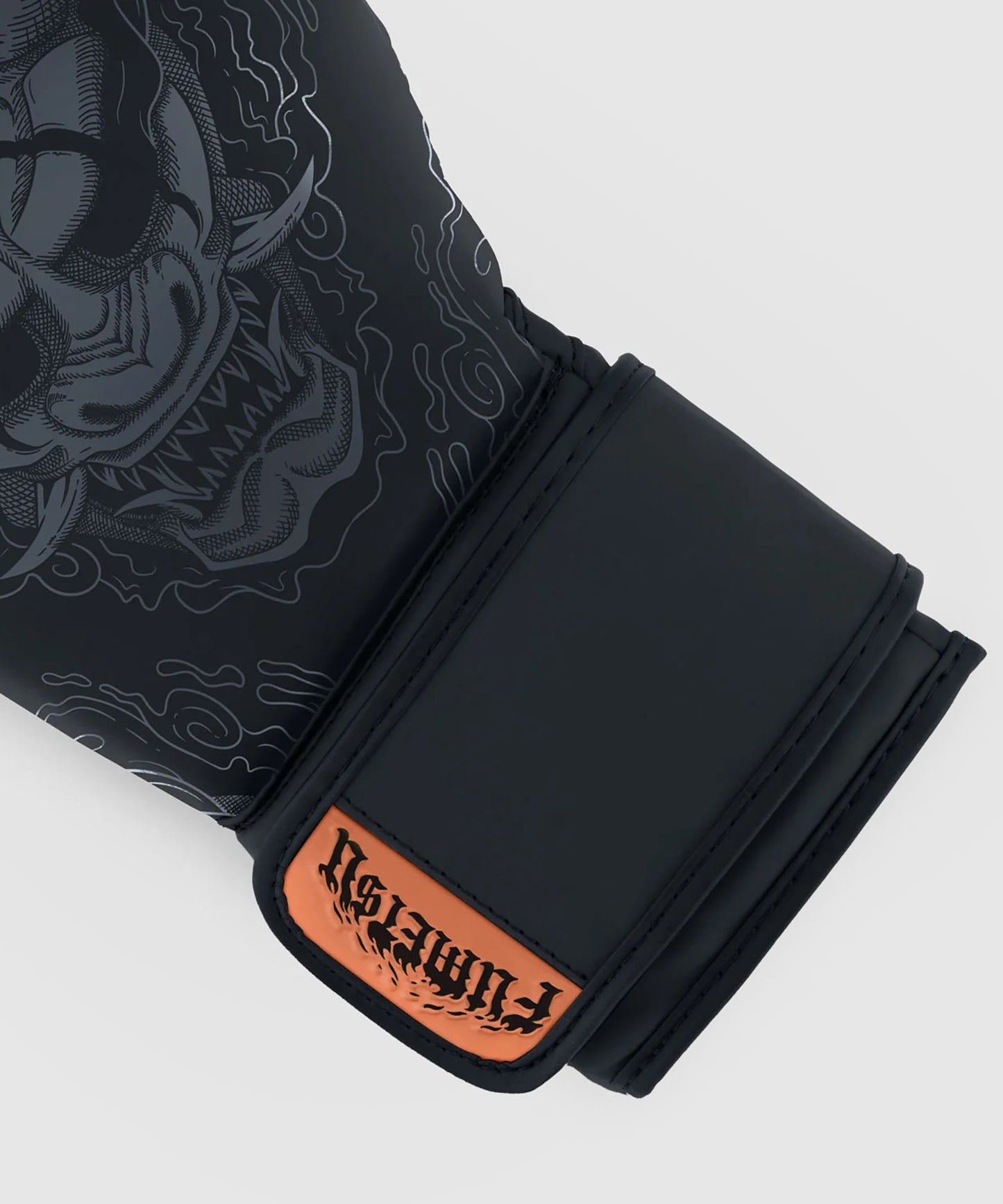Fumetsu Oni Boxing Gloves - Black/Grey/Bronze