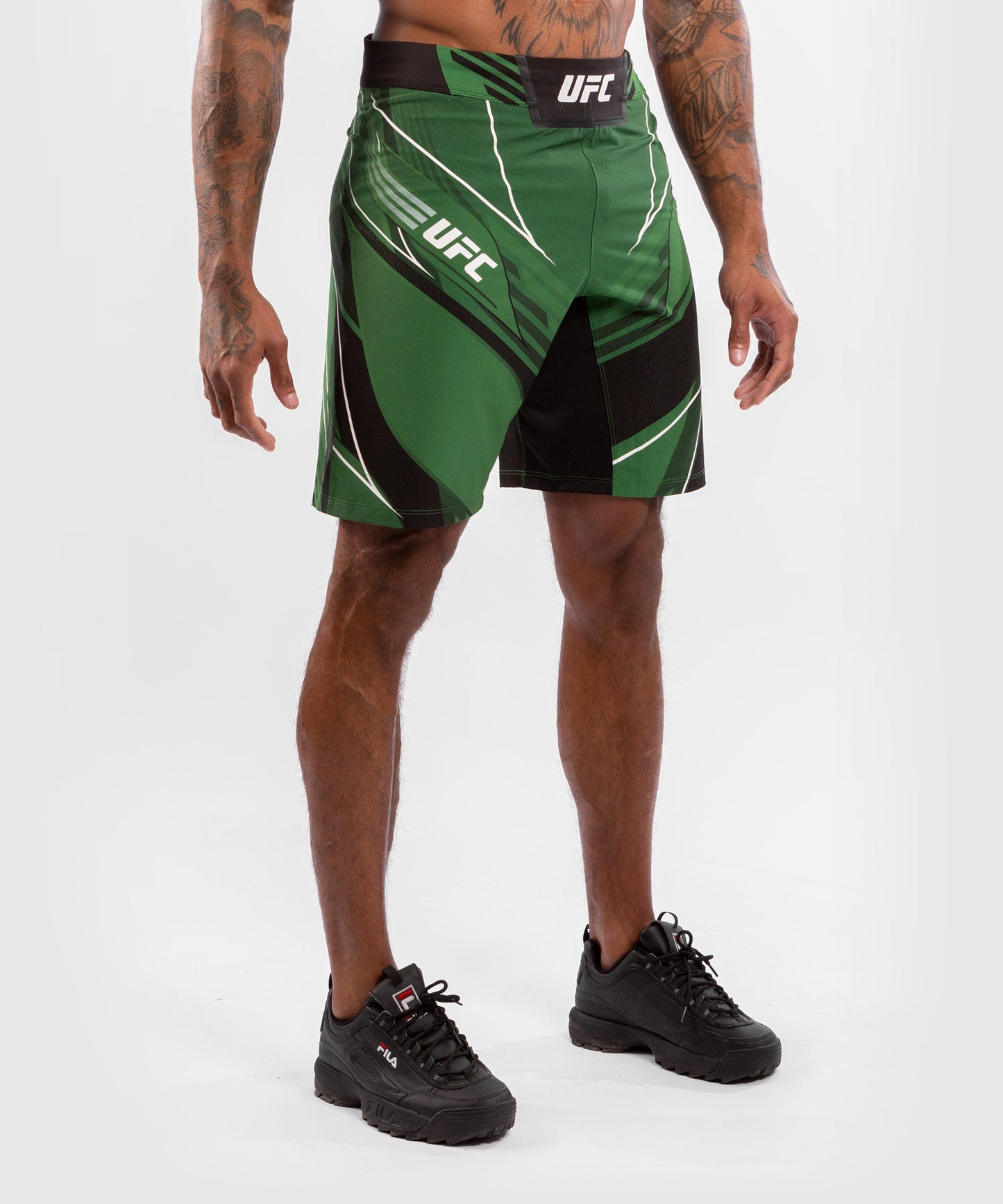 Men's UFC Fightshort Venum Authentic Fight Night - Long Cut - Green