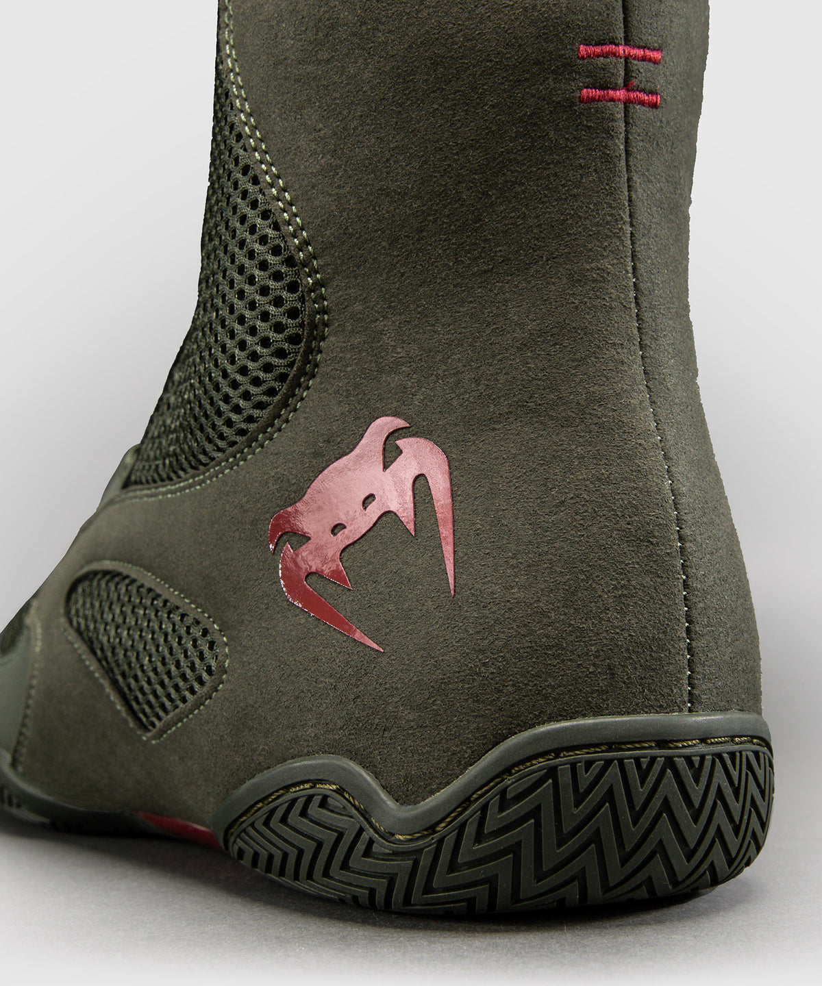 Venum Contender Zapatillas de boxeo - Caqui/Rojo