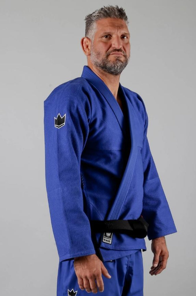 Kimonos de JJB Kingz Ultralight 2.0 - Bleu