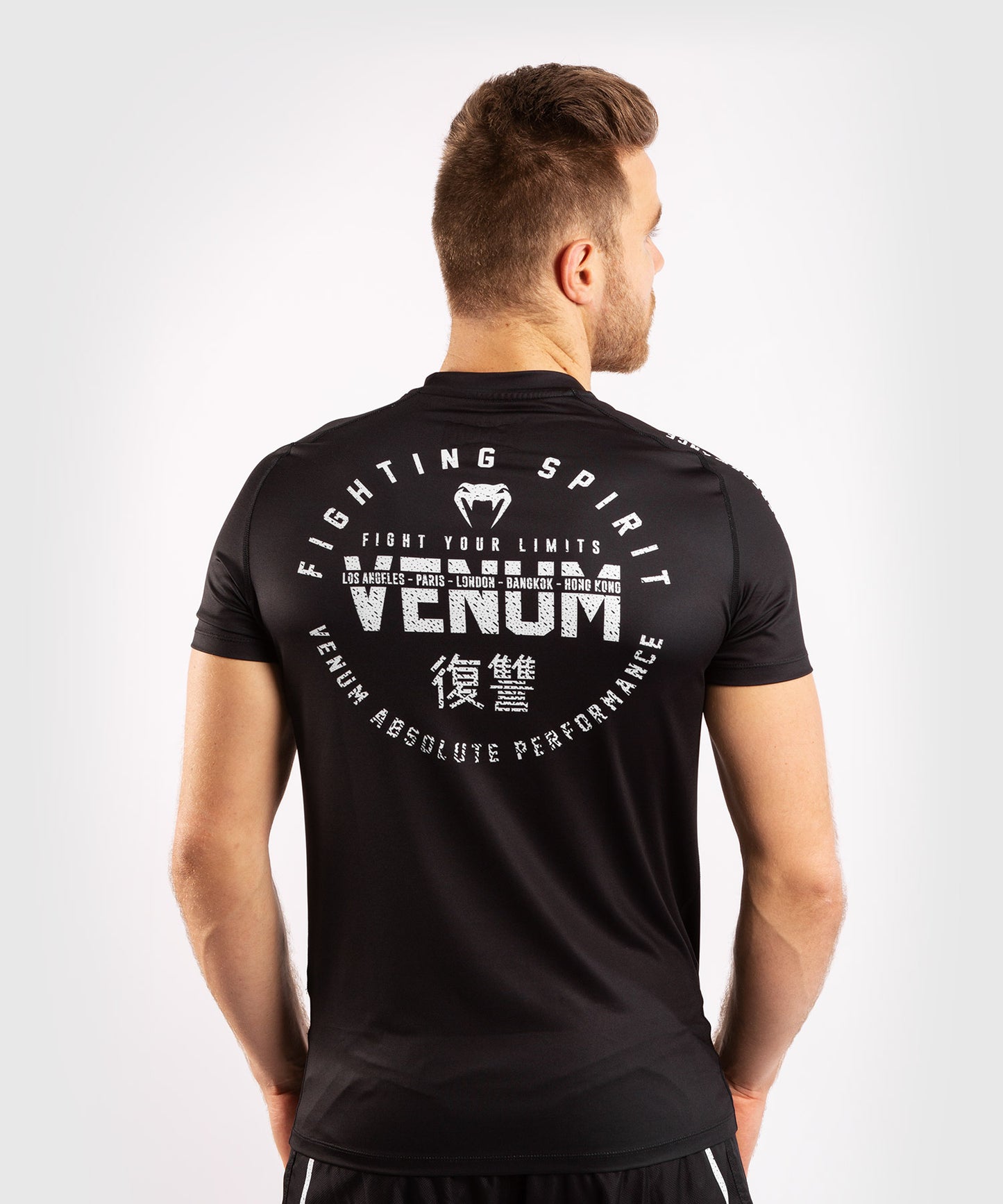 Dry Tech Venum Signature T-shirt - Black/White