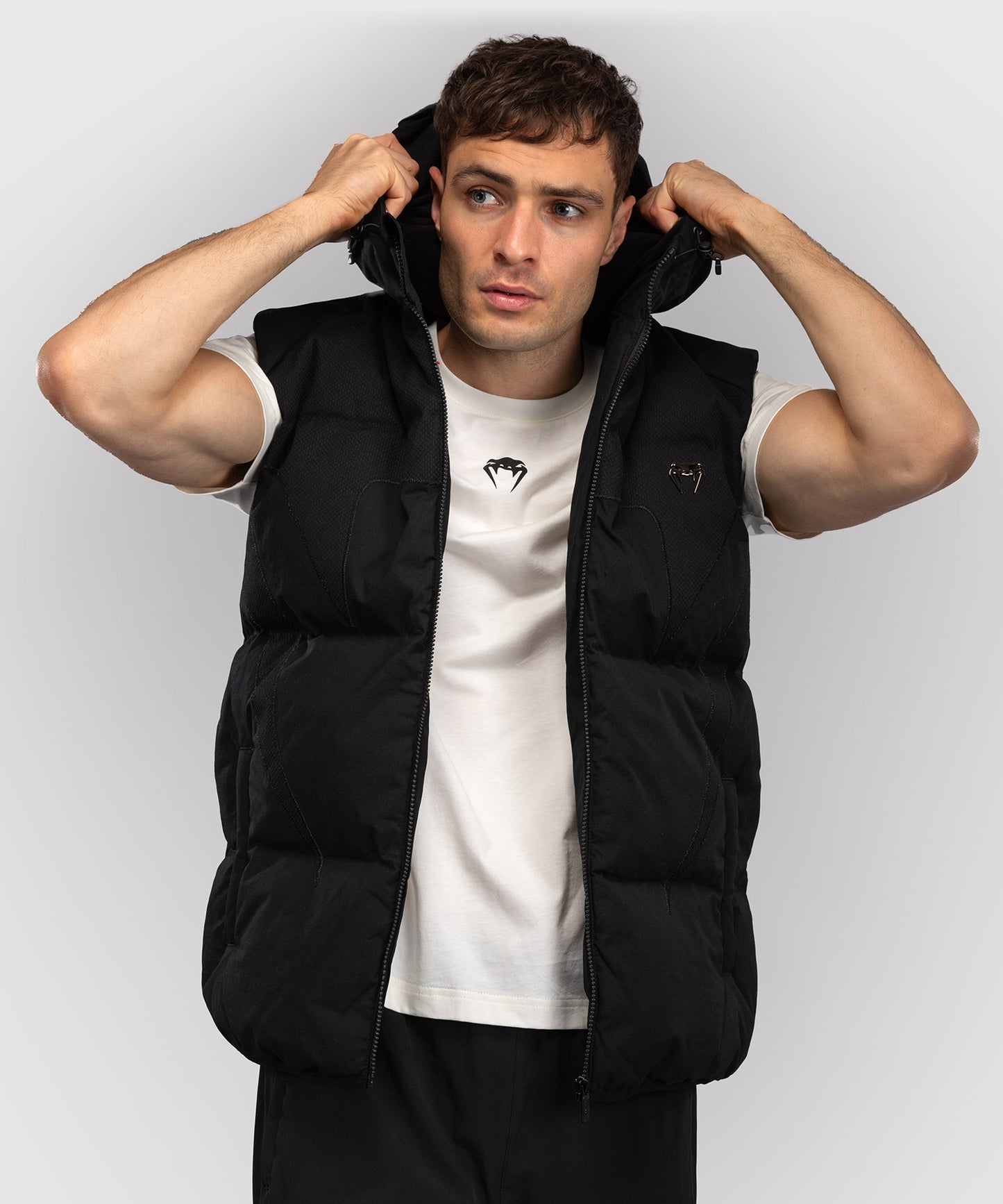Venum Attack Urban Gi Down Vest - Black