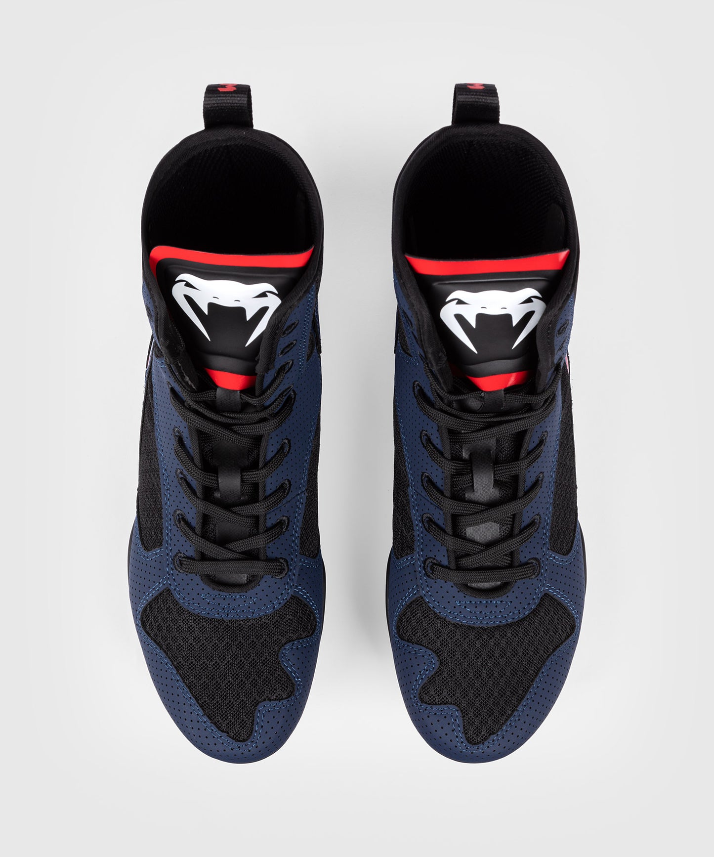 Chaussures de Boxe Venum Elite - Bleu Marine/Noir/Rouge