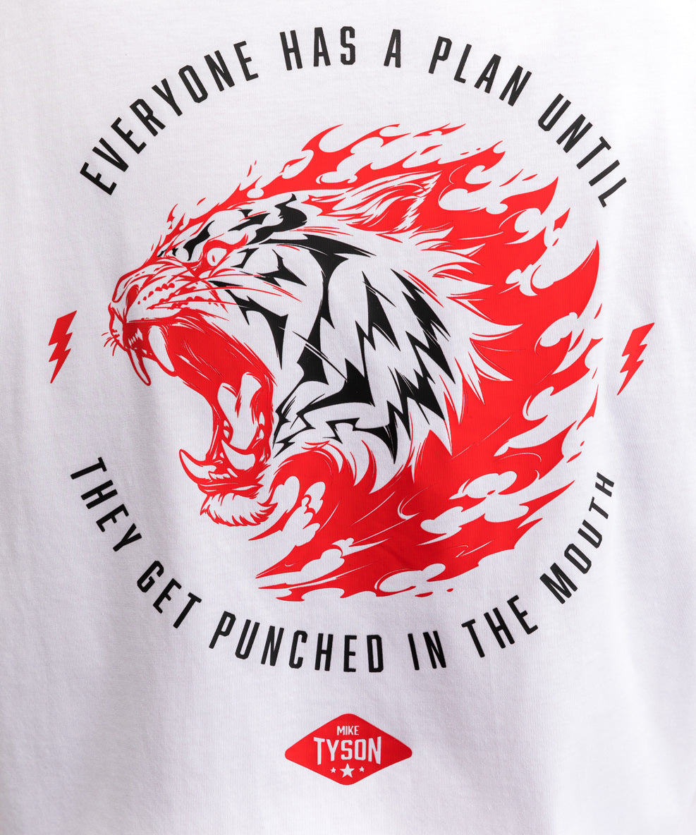 Venum x Mike Tyson Tiger Ärmelloses T-Shirt - Optisch Weiß
