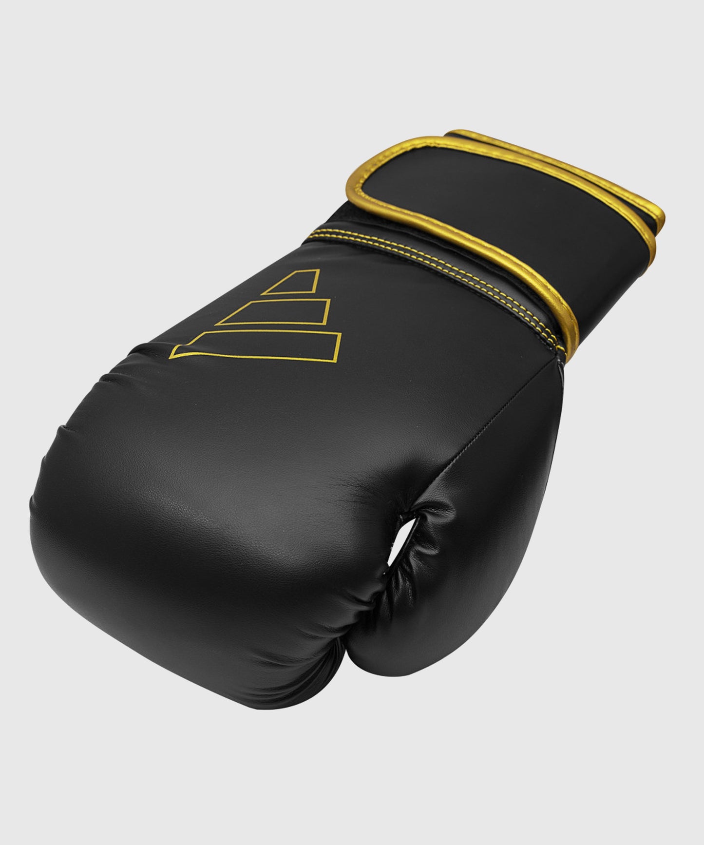 Adidas Hybrid 80 Guantes de Boxeo - Negro/Oro