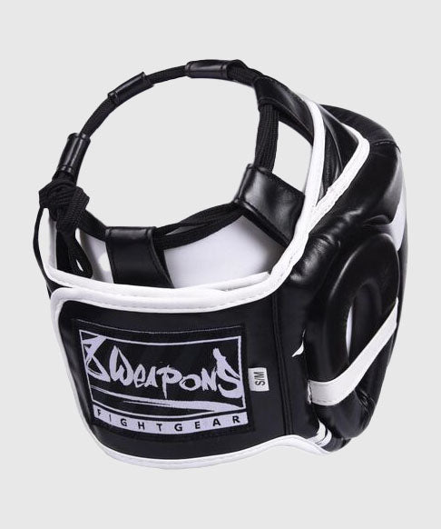 Casque de Boxe - 8 Weapons Unlimited - Noir/Blanc