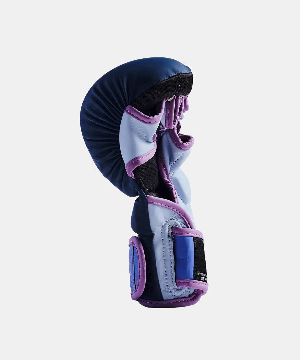 Elion x Naruto Sasuke Guantes de Sparring MMA - Azul Marino