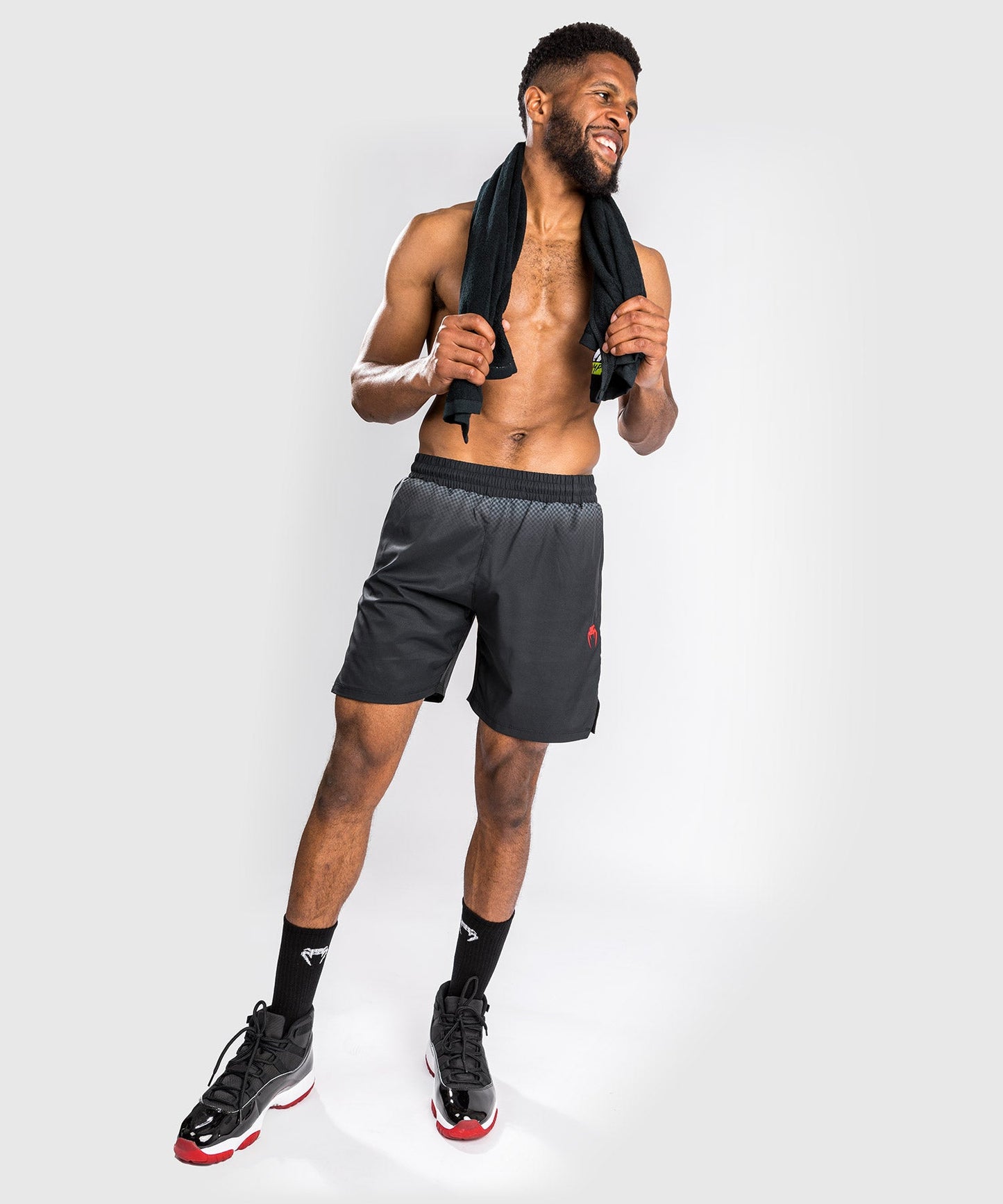 Short De Sport Venum Okinawa 3.0 - Noir/Rouge