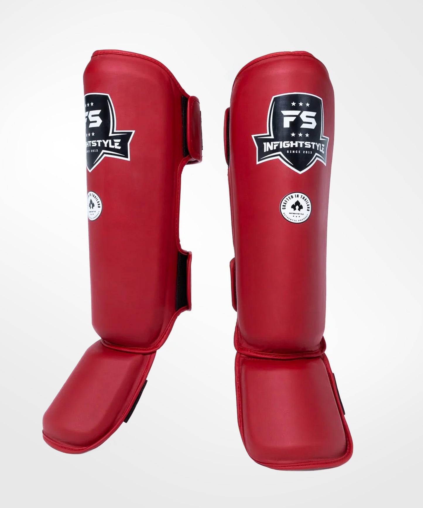 Infightstyle Fs Pro Espinilleras - Rojo