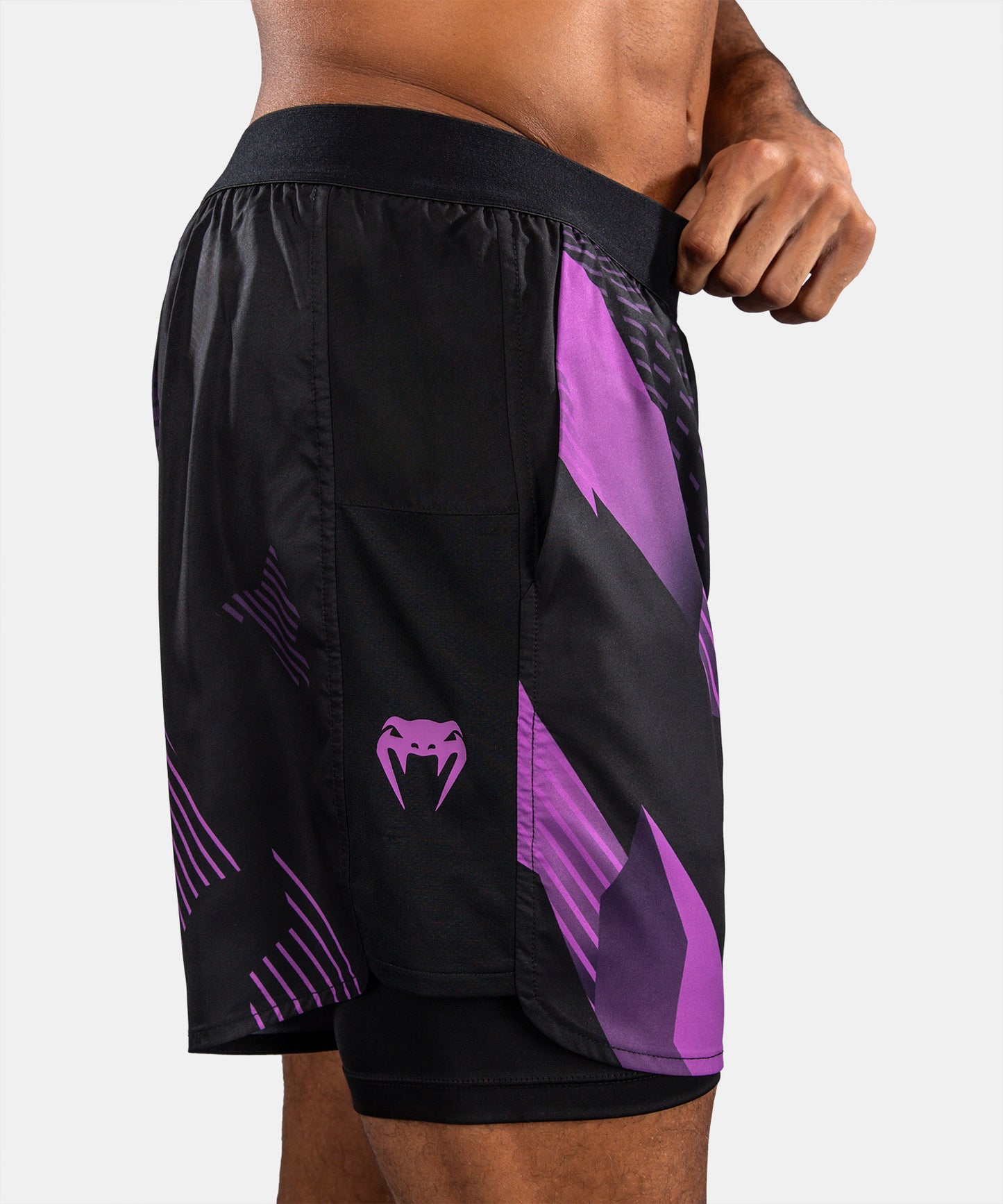 Venum No-Gi 6.0 Trainingsshorts - Schwarz/Lila