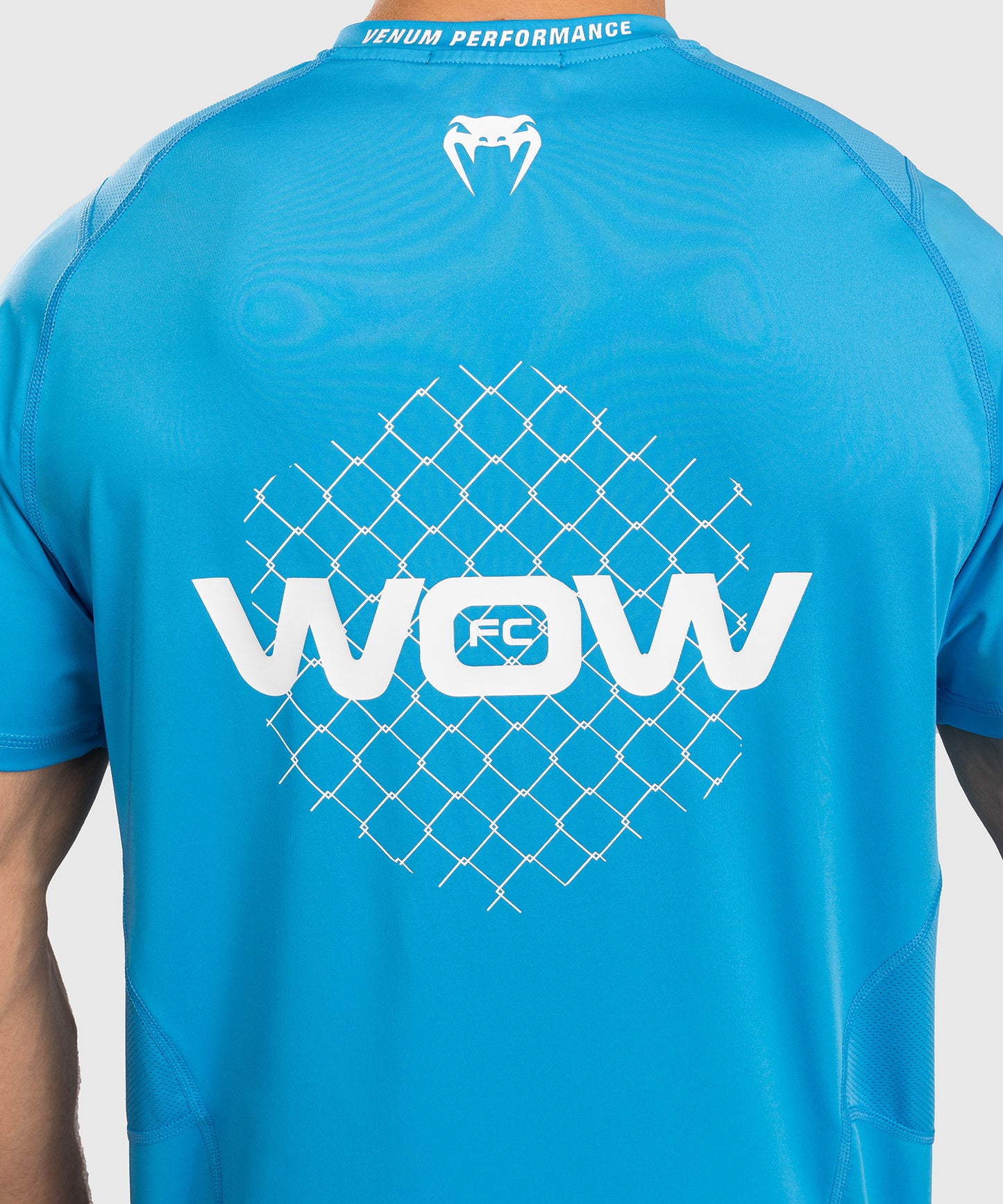 Venum x WOW FC Dry-Tech T-Shirt - Pacific Blue