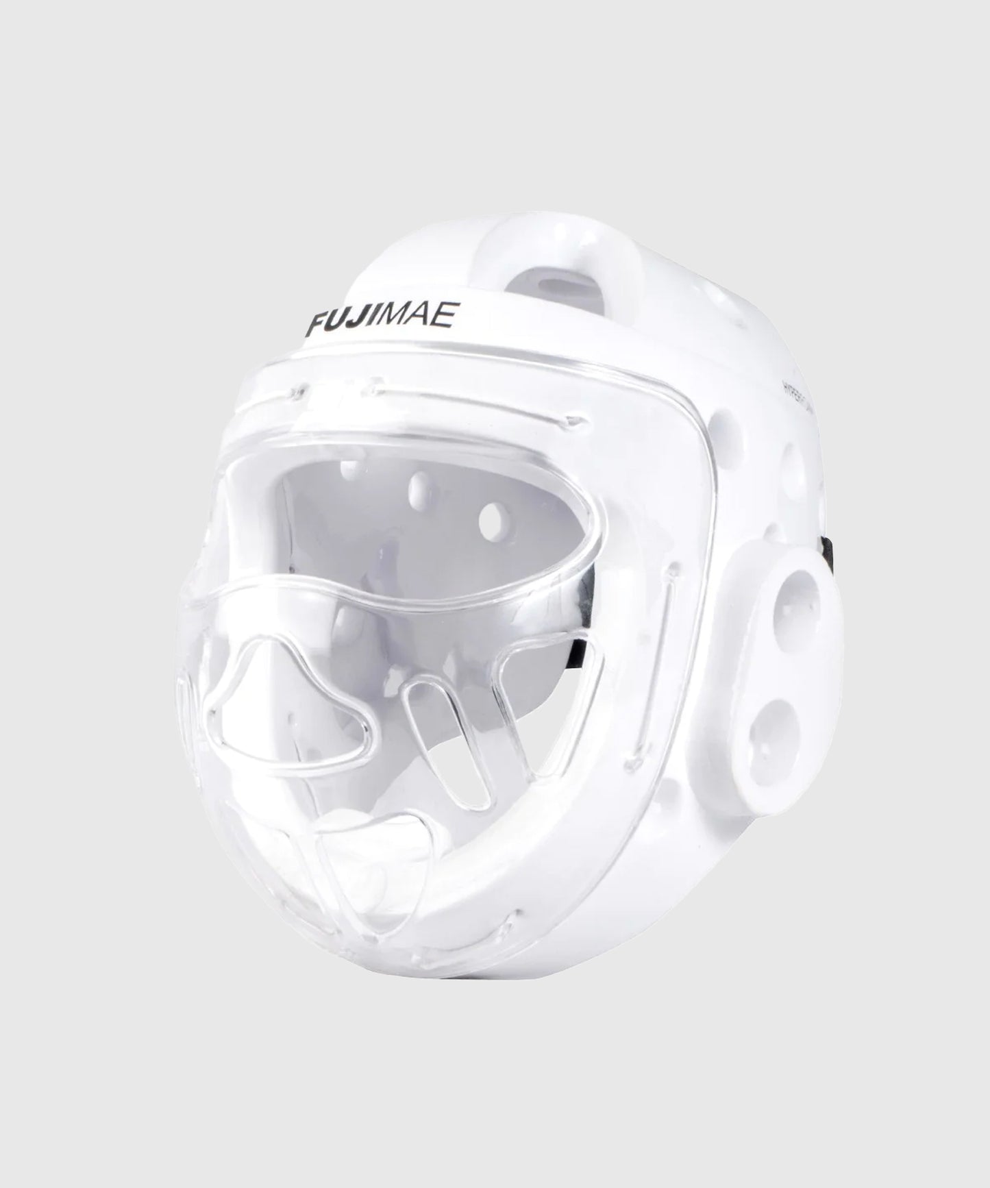 Casque de karaté WKF avec visière Fujimae - Blanc
