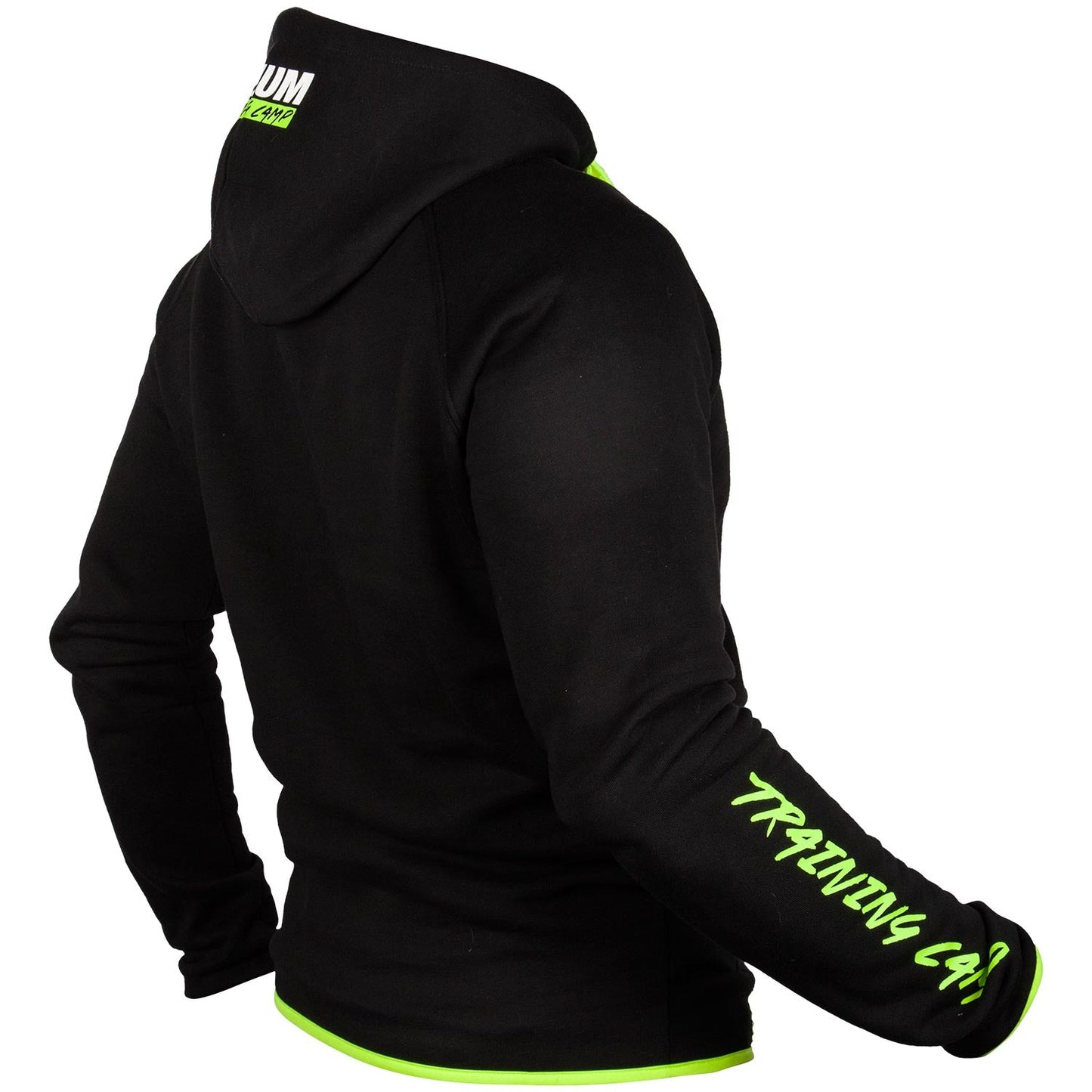 Venum Training Camp Sweatshirt - Black/Fluorescent Yellow