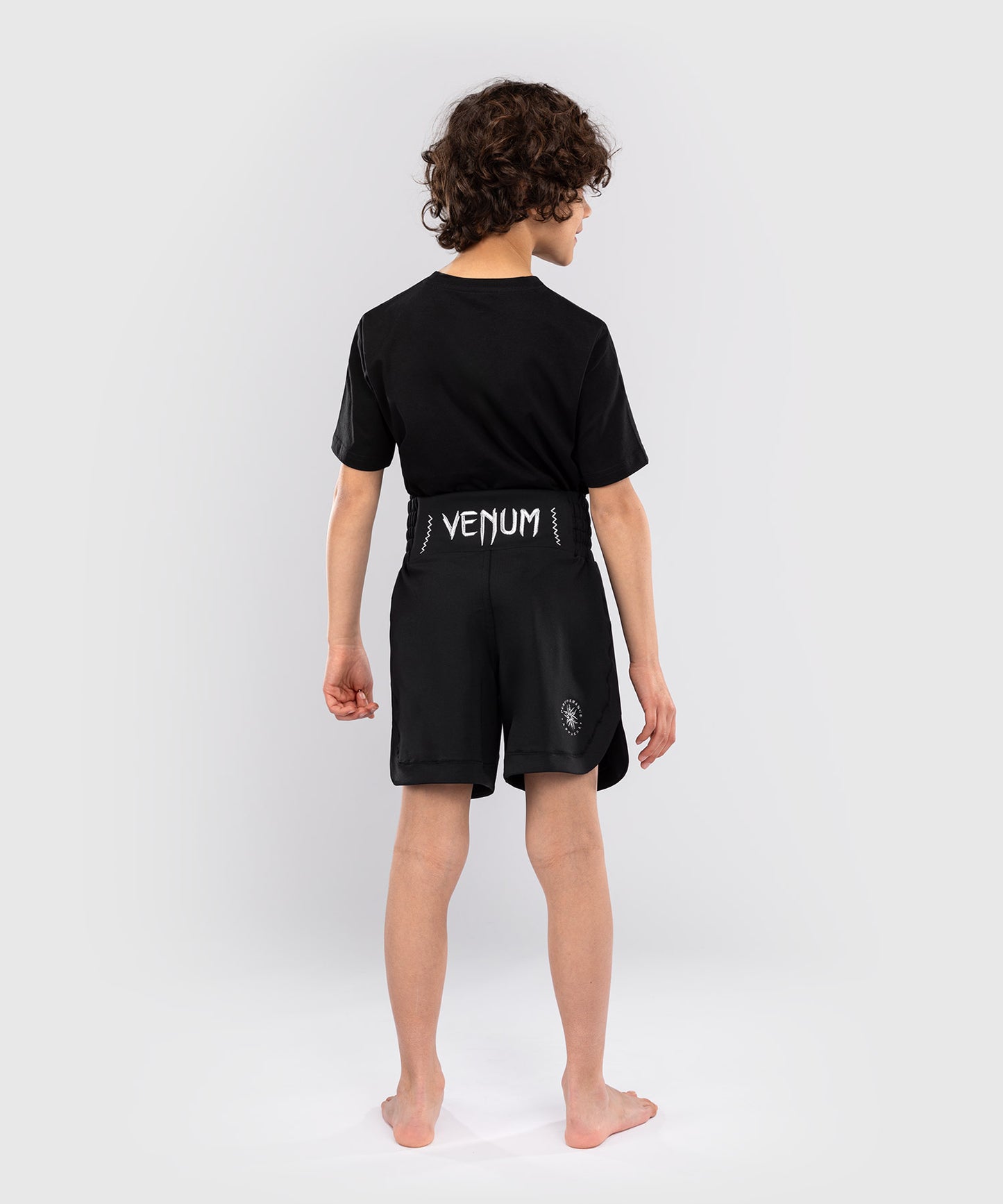 Venum Classic Short de boxeo para niños - Negro