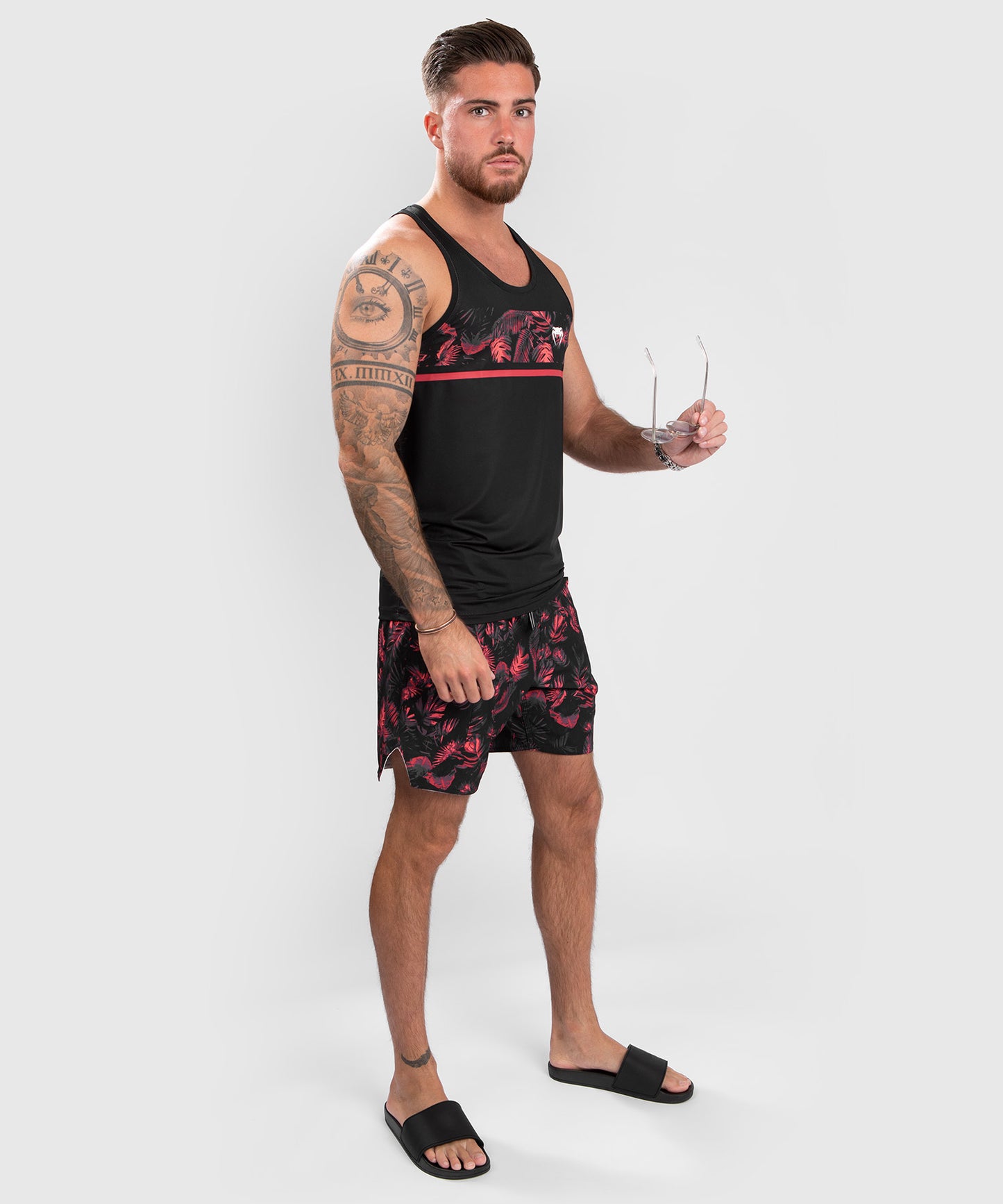 Débardeur Dry Tech Venum Bali Jungle - Rouge