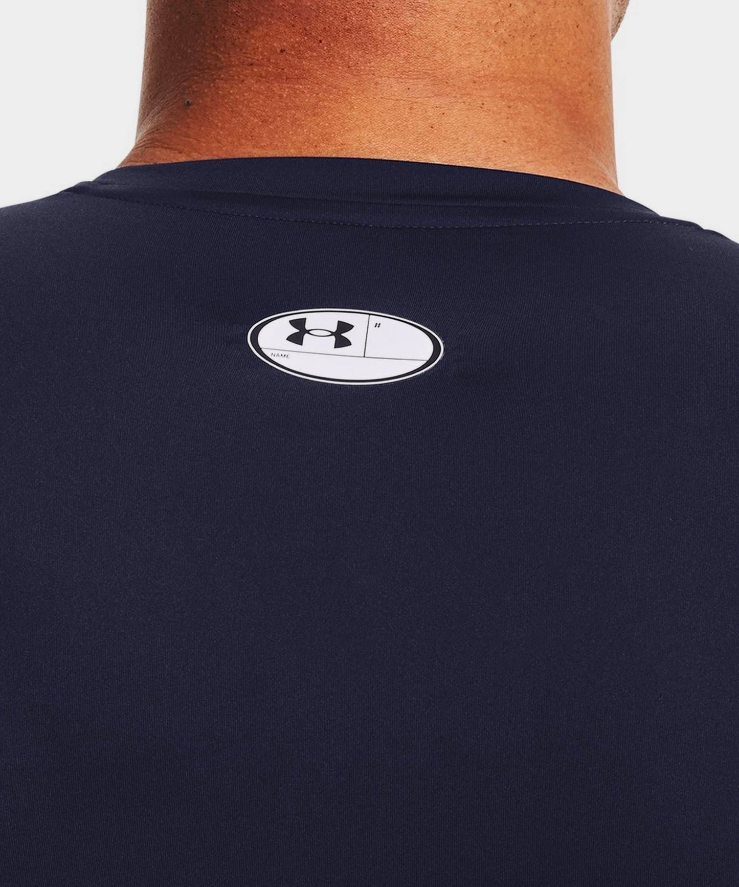 T-Shirt Manches Longues Under Armour Heatgear® Armour - Bleu Marine