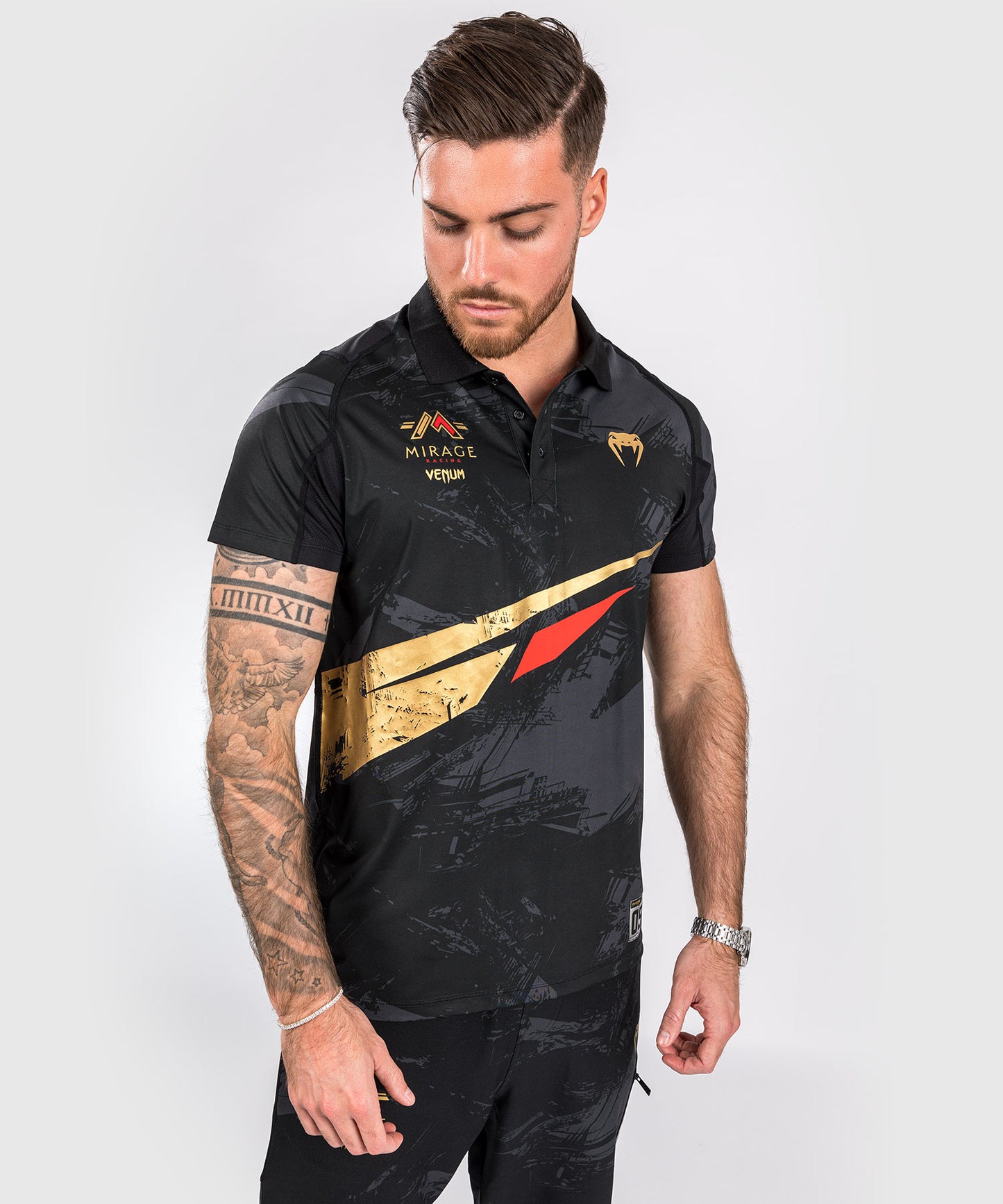 Venum x Mirage Polo - Negro/Oro