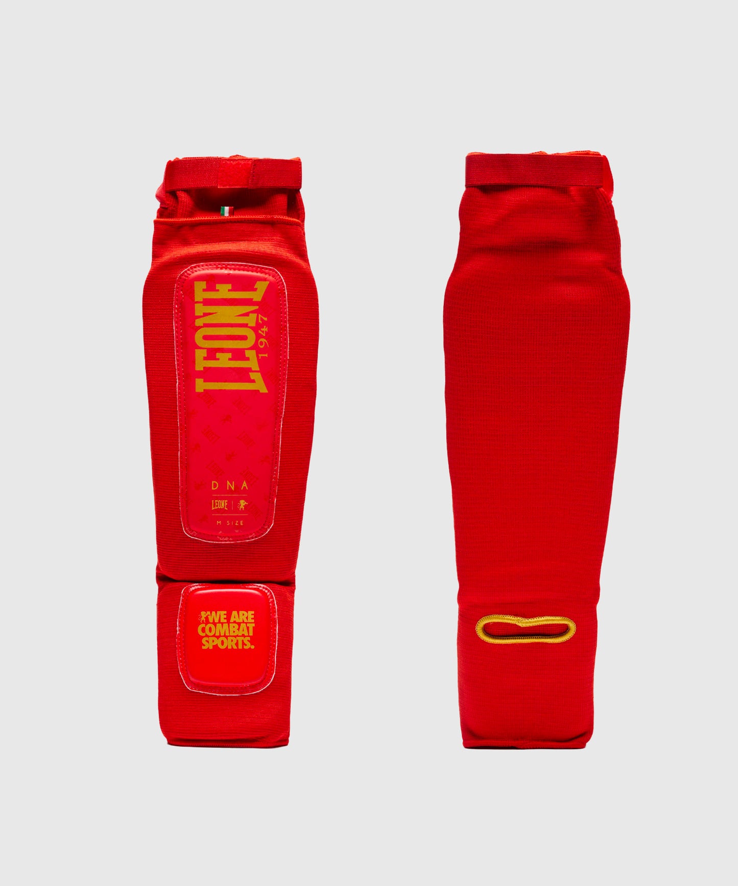 Leone DNA Shin Guards - Red