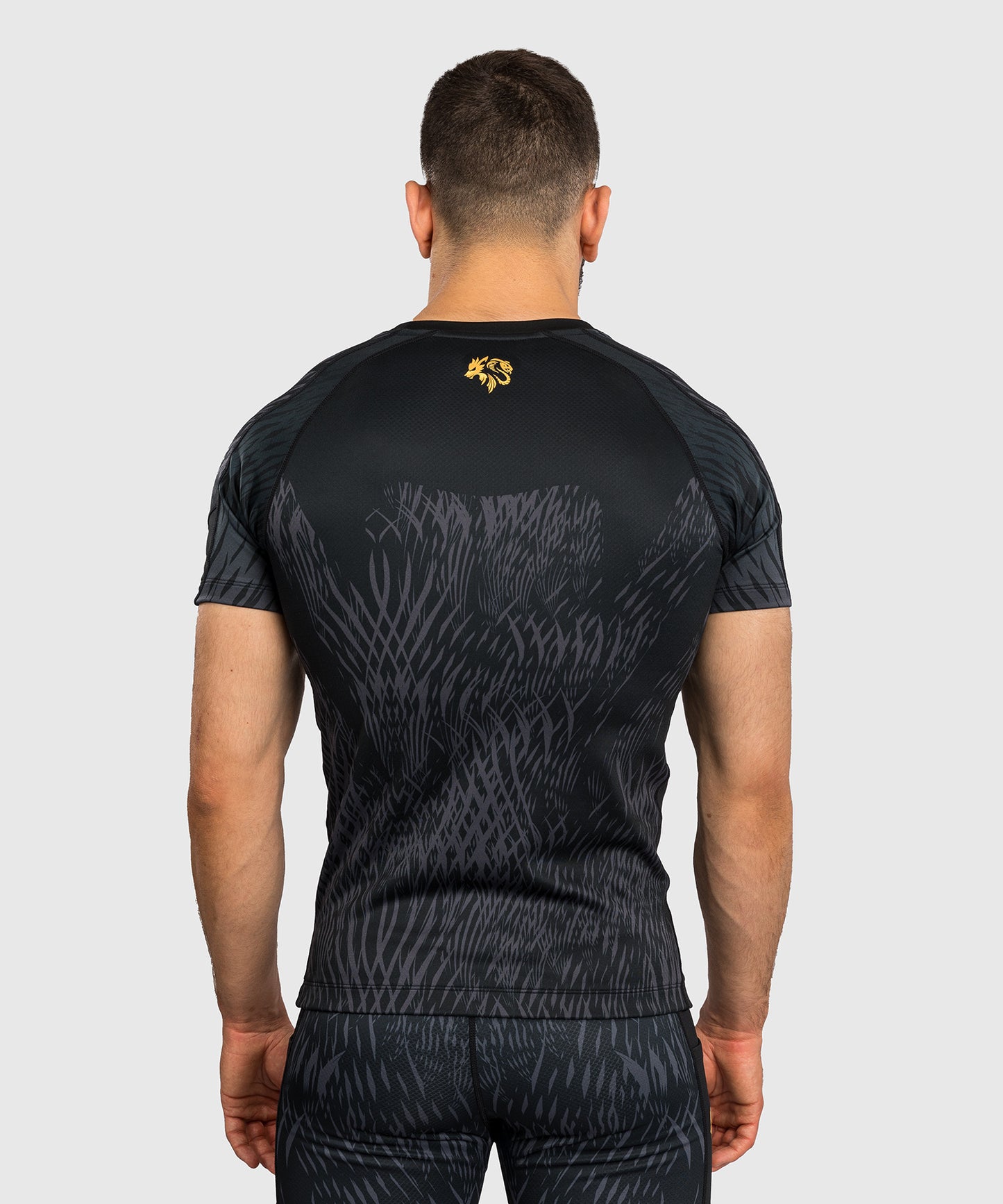 Venum x Chimaev Rashguards - Black/Grey