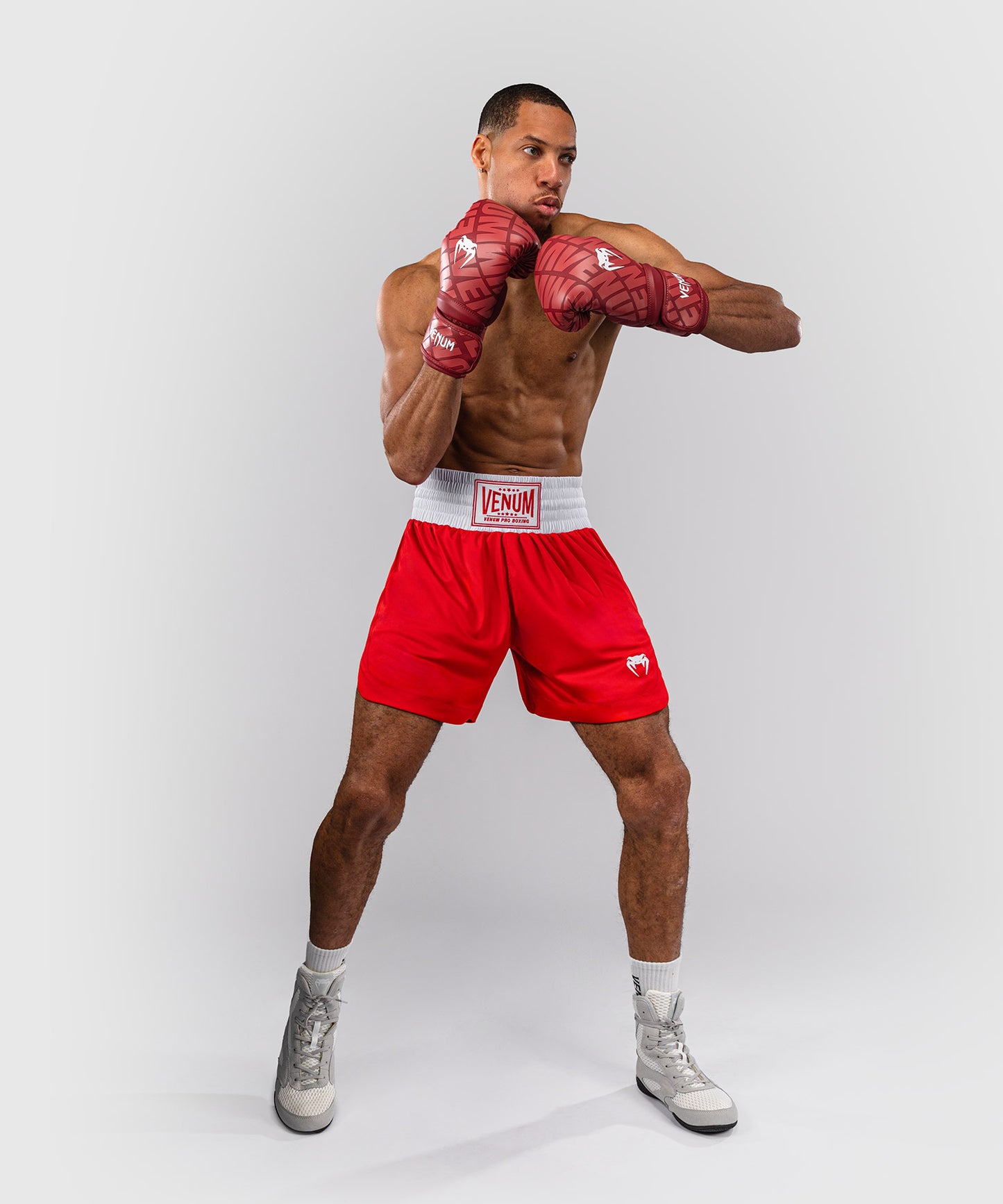 Venum Classic Boxing Shorts - Fire Red