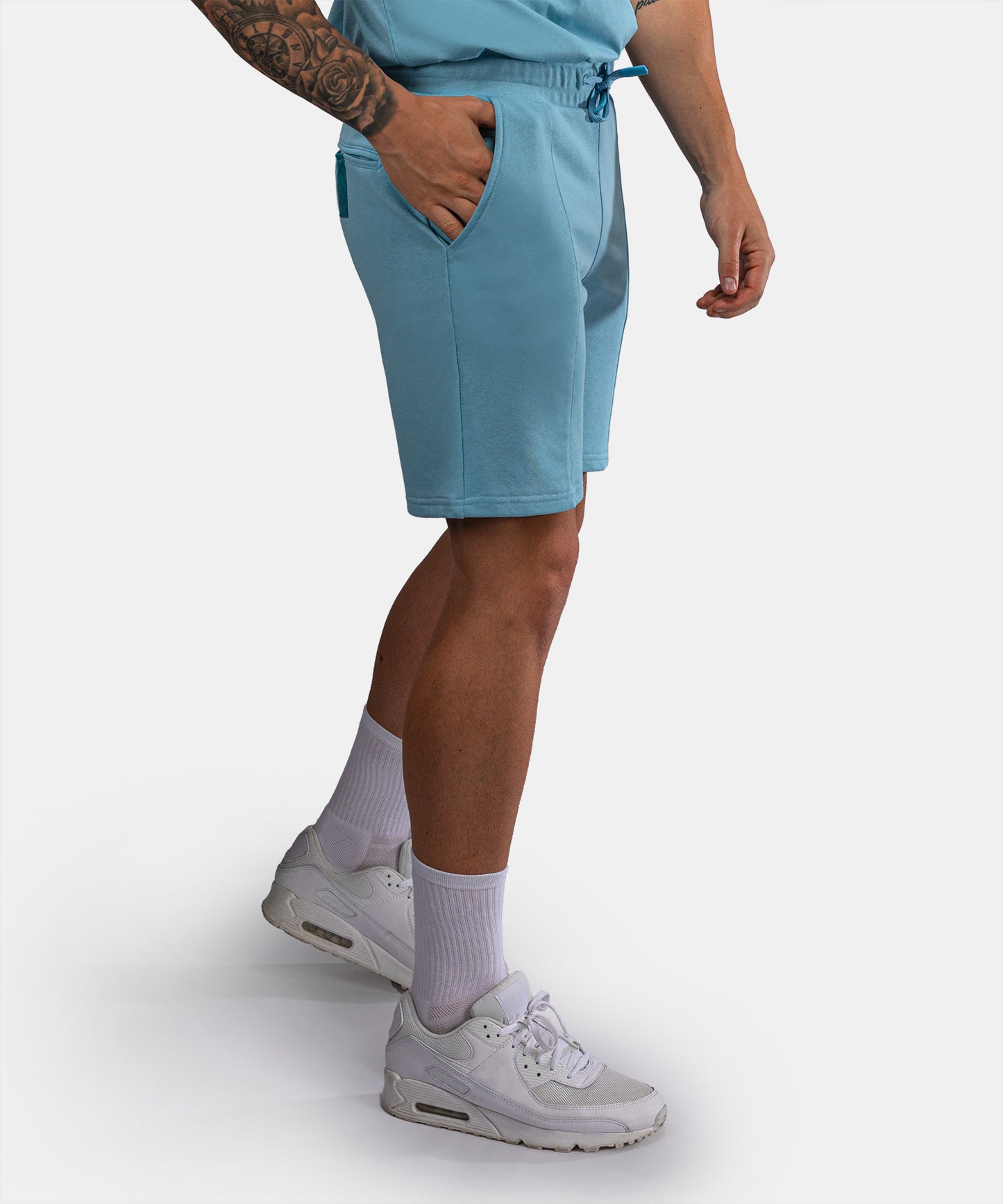 Venum Contender Fleece Cotton Shorts - Turquoise