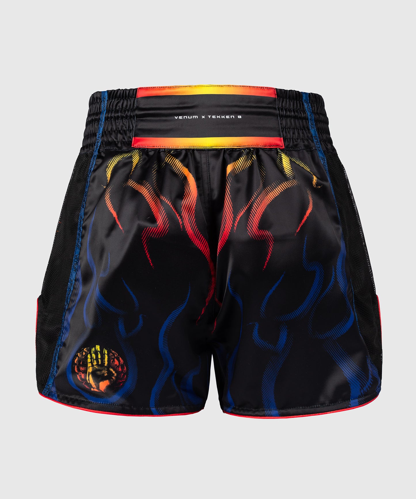 Venum x TEKKEN 8 Muay Thai Shorts - Yoshimitsu - Black/Orange