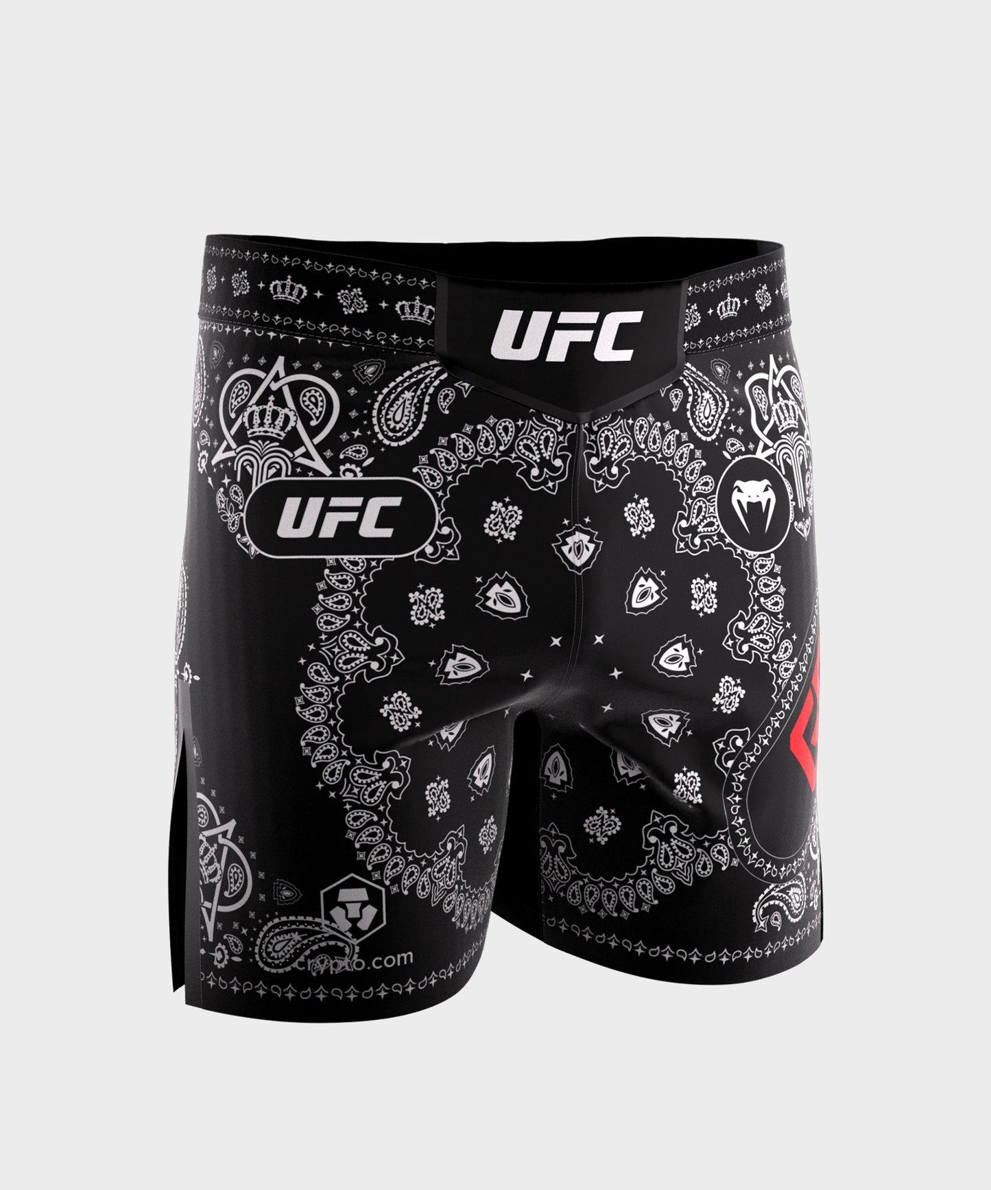 UFC Adrenaline Unrivaled by VENUM King Green Herren-Vale-Tudo-Shorts - Schwarz