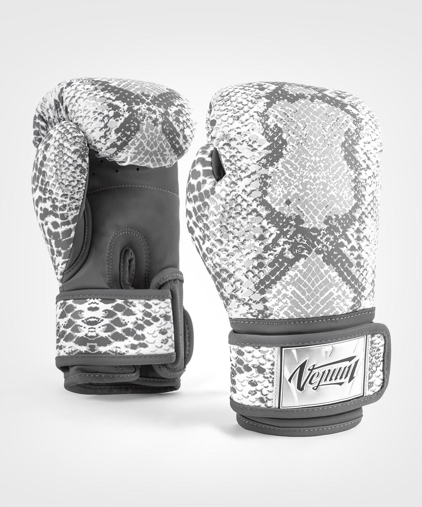 Gants de boxe Femme Venum White Snake - Blanc