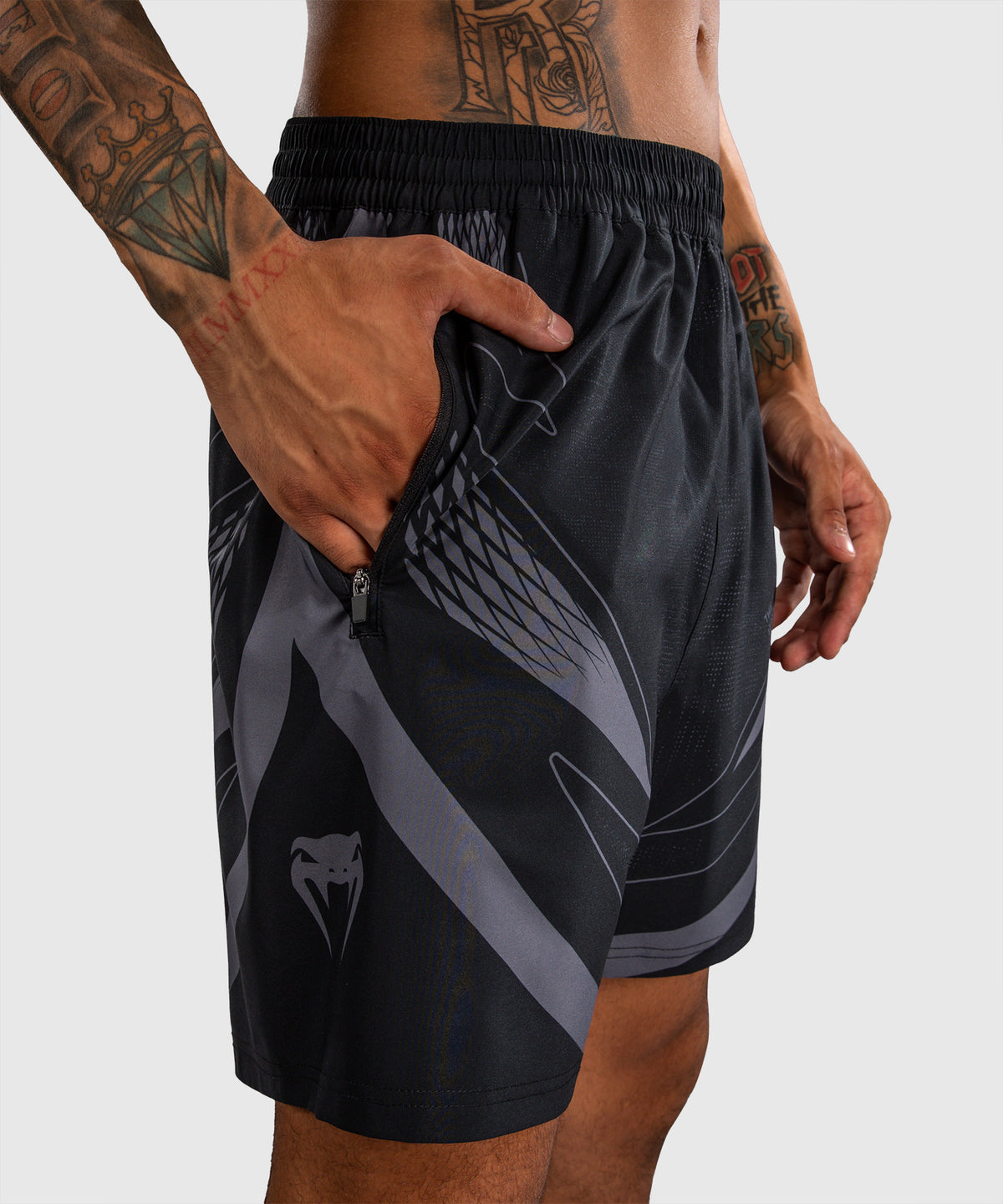 Venum Amazonia Reborn Pantaloncini da allenamento - Nero/Grigio