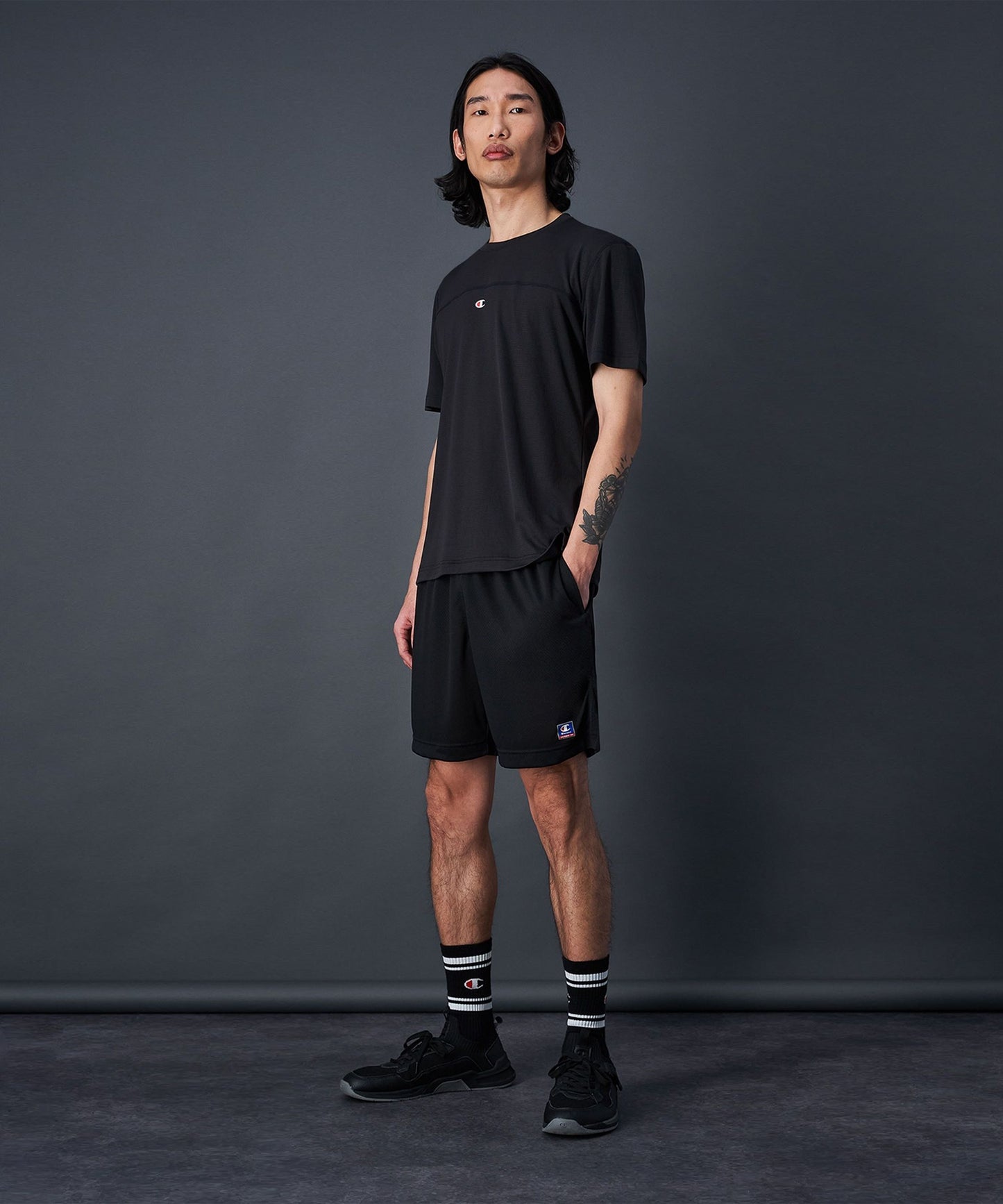 Champion Quick-Drying Camiseta – Negro