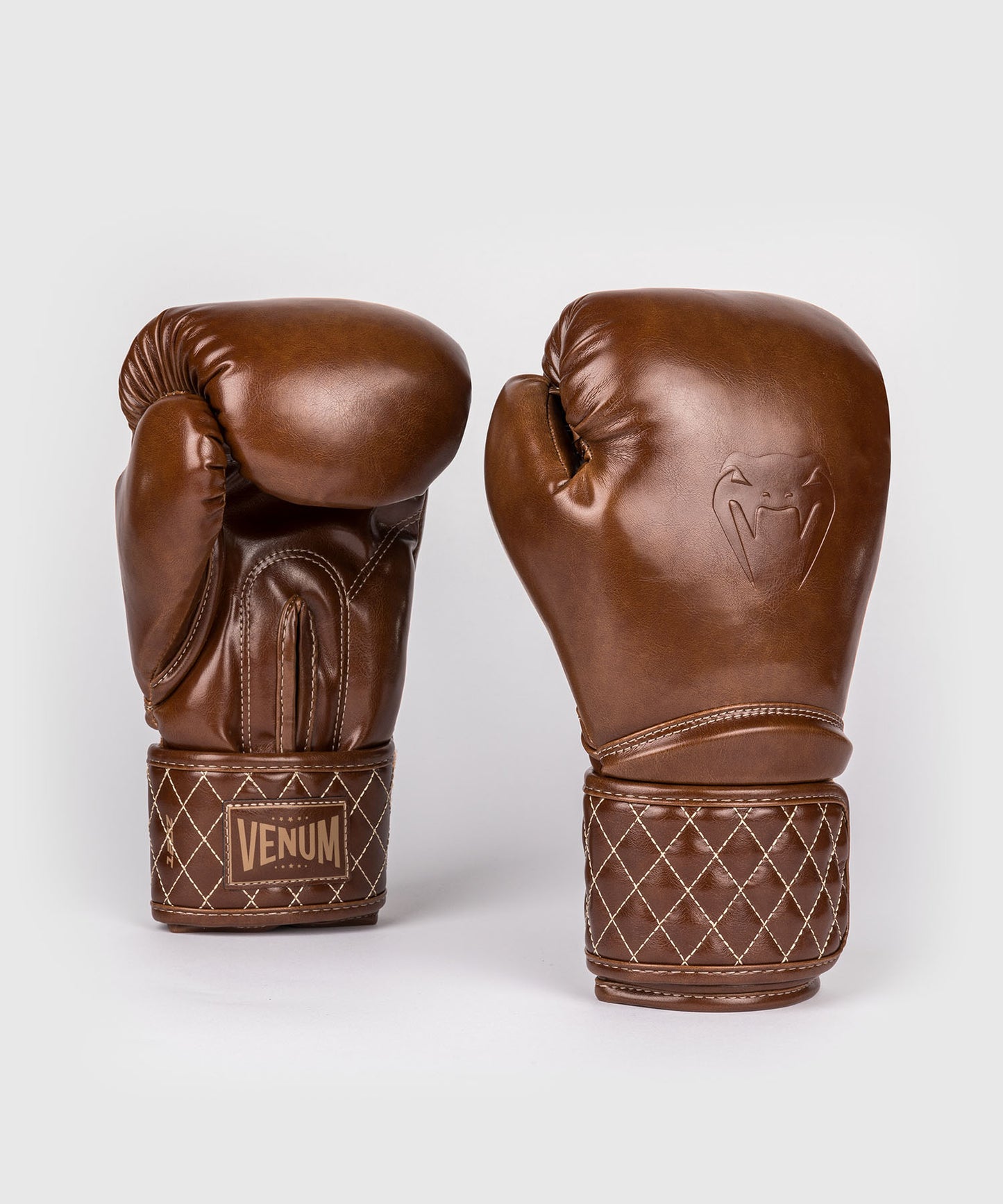 Venum x Rajadamnern Boxing Gloves - Shiny Havana