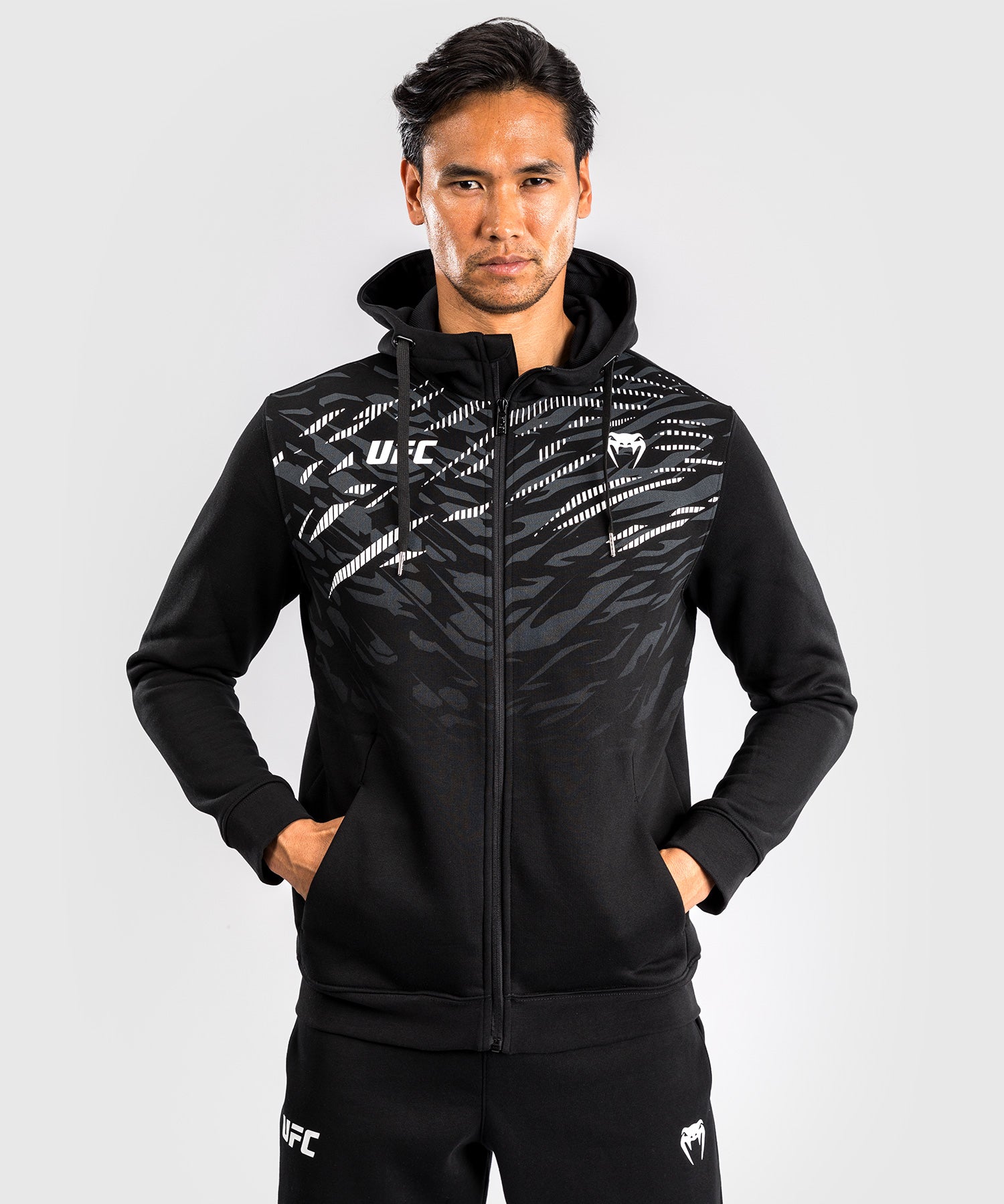 UFC Fusion by Venum Men's Replica Zip Hoodie Black – Dragon Bleu