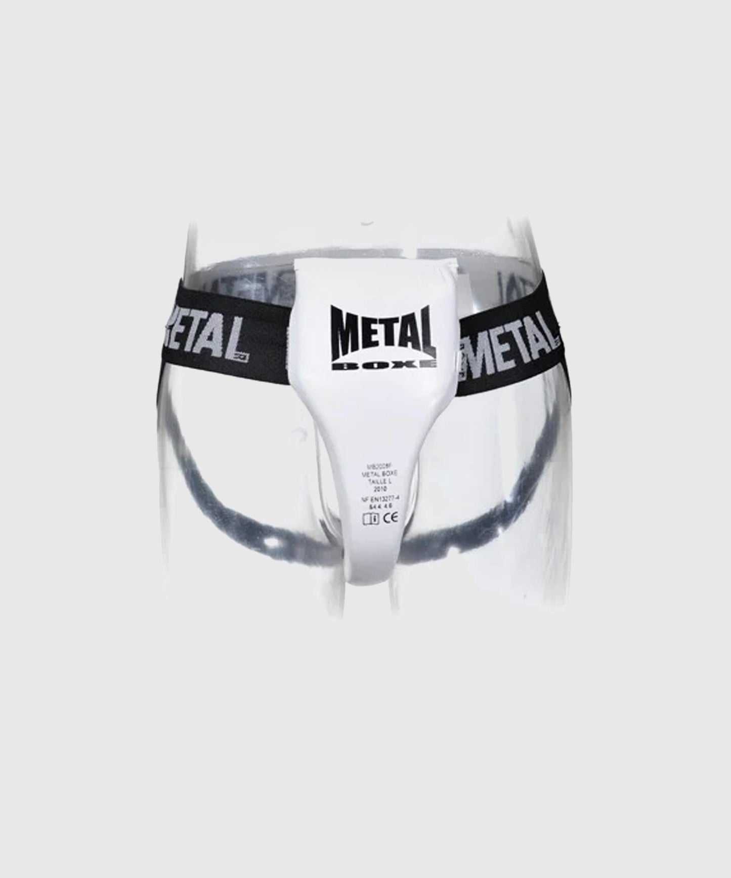 Coquille de Protection Femme Metal Boxe - Blanc