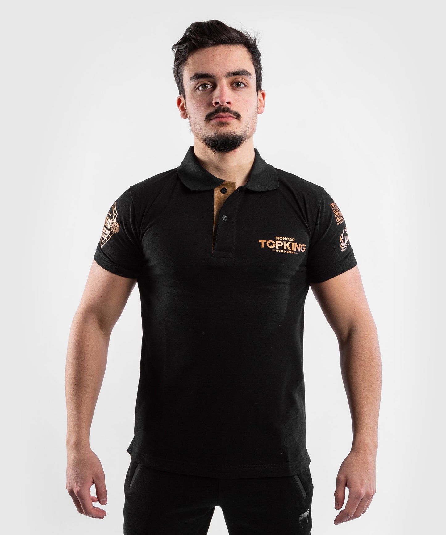 King Polo Top – Negro