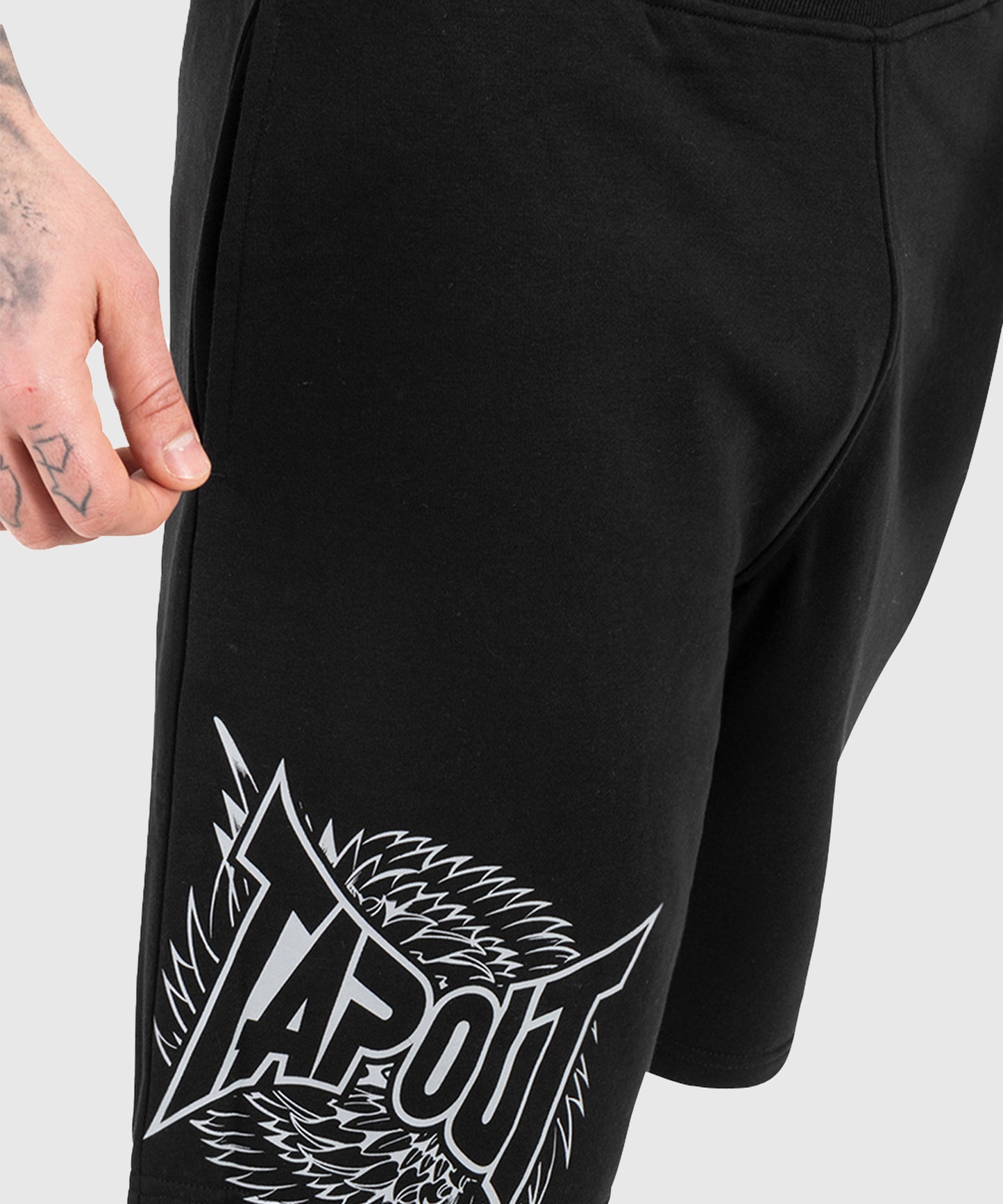 Tapout Spirit Fight Shorts - Black/Grey