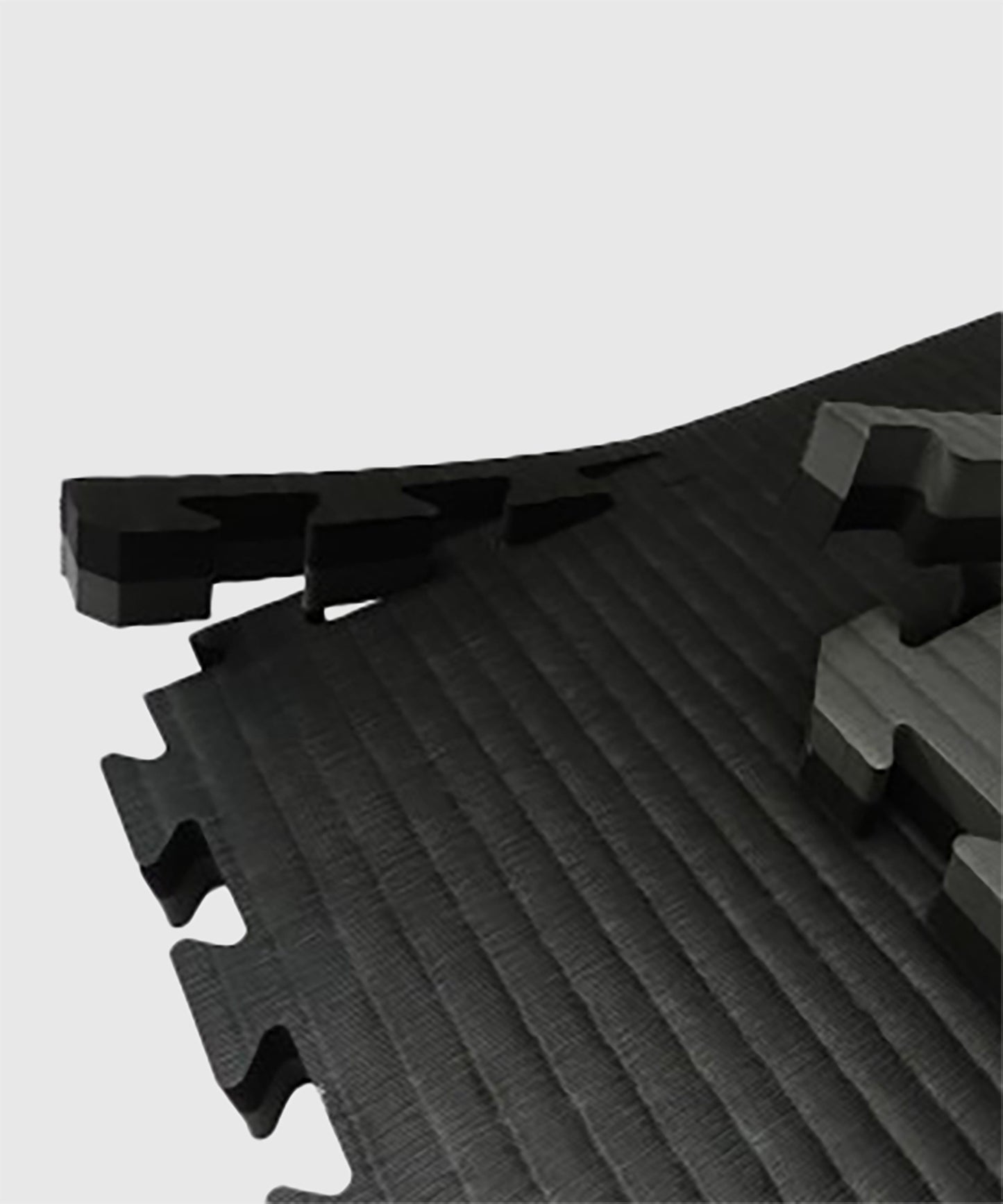 Tatami Puzzle 100x100x4cm (x5) – Nero/Grigio