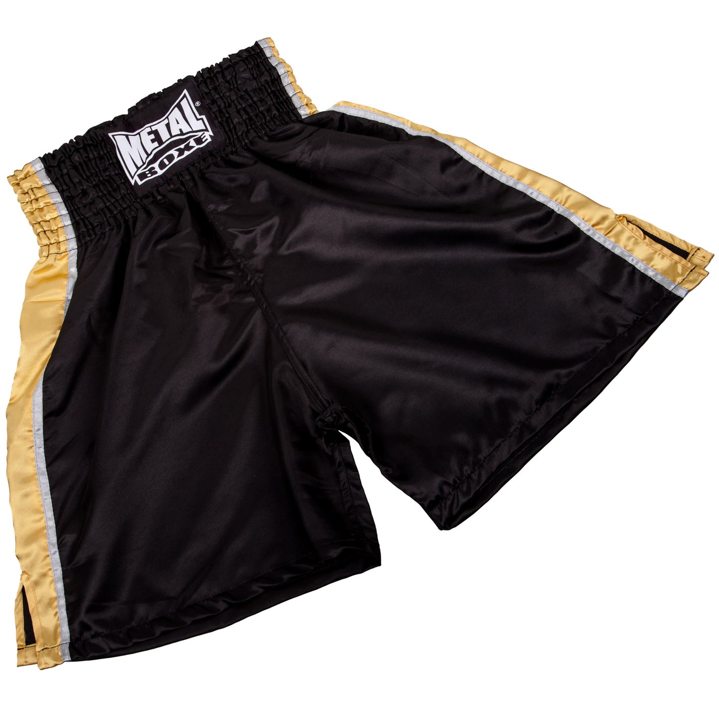Short de Boxe Anglaise Metal Boxe - Noir
