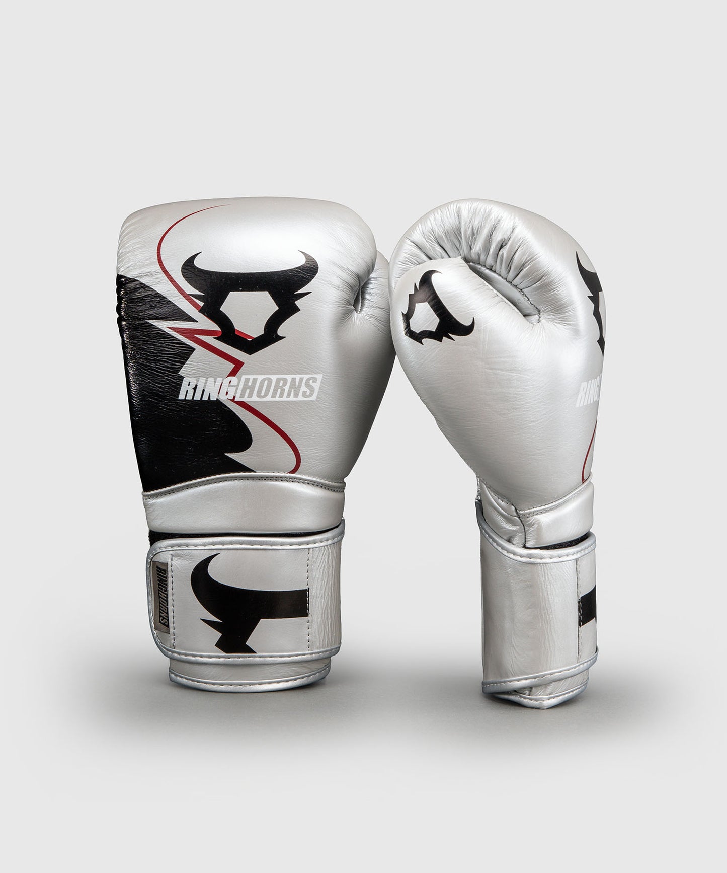 Gants de boxe Ringhorns Charger by Venum – Argent/Noir