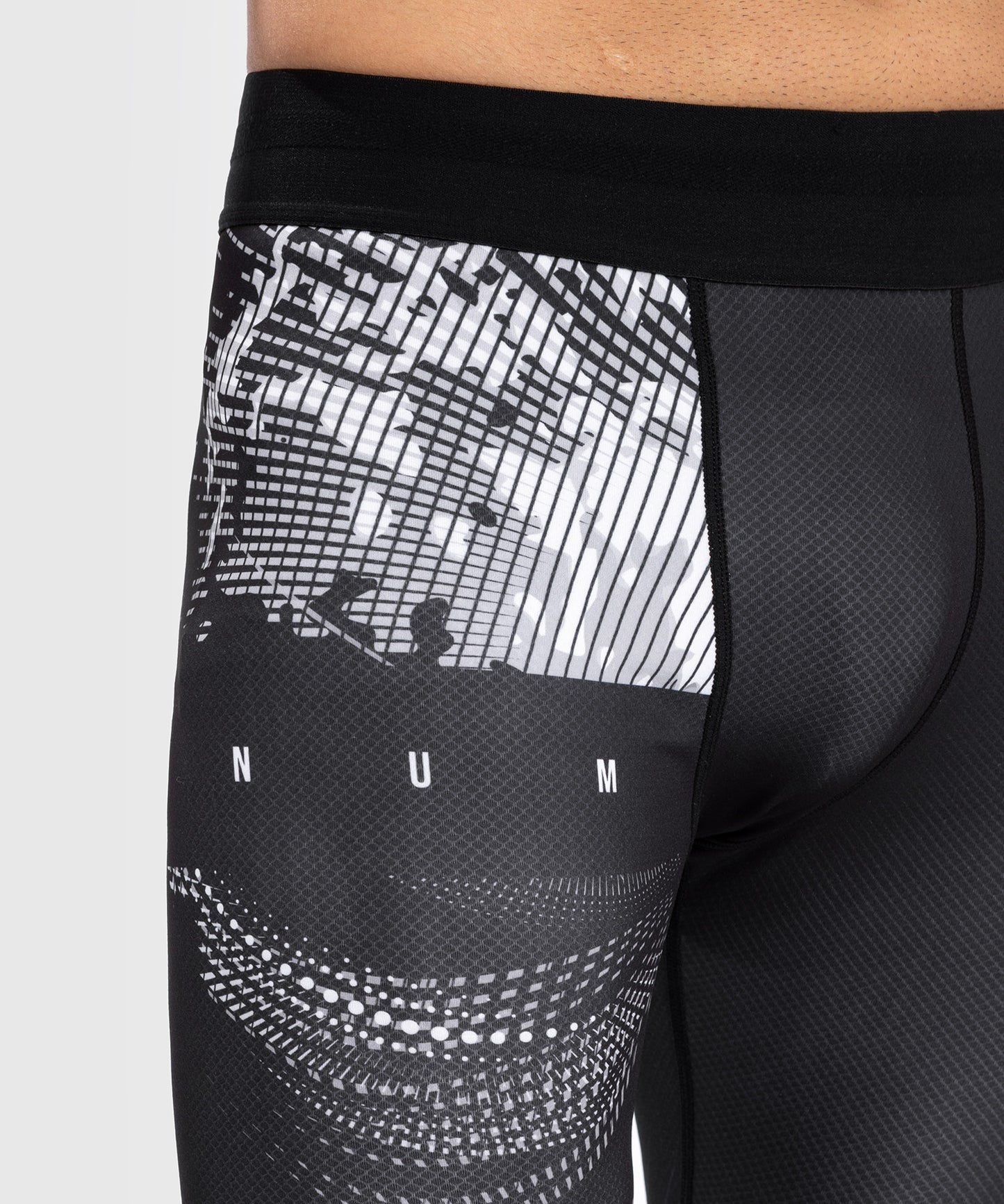 Venum Gorilla Jungle Pantaloni a compressione - Nero/Bianco