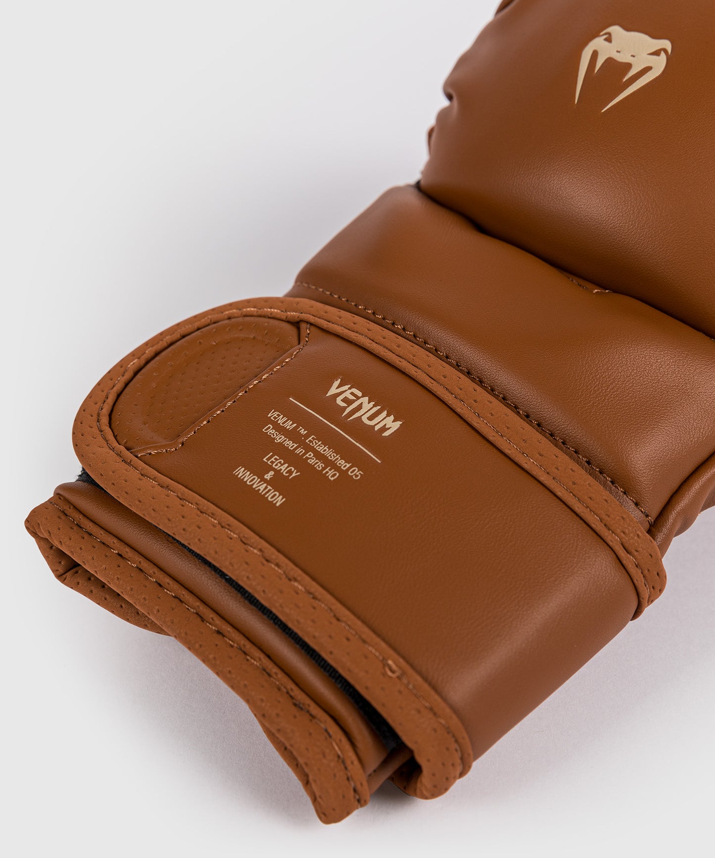 Venum Tiger Guantes de MMA - Negro/Naranja neón